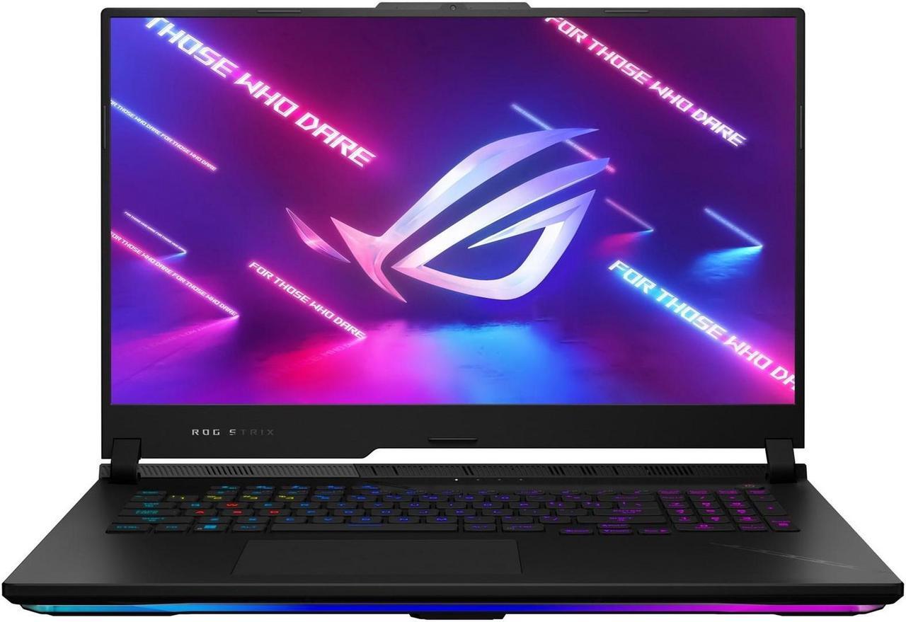 Main image of ASUS ROG Strix SCAR 17 X3D Gaming & Entertainment Laptop (AMD Ryzen 9 7945HX3D 16-Core, 32GB DDR5 4800MHz RAM, 2TB PCIe SSD, NVIDIA GeForce RTX 4090, 17.3" 240 Hz Win 10 Pro) Refurbished