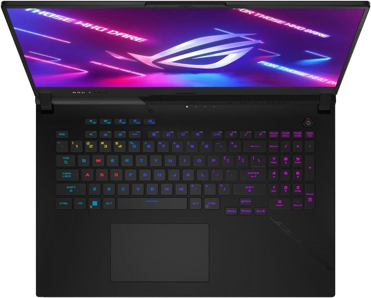 Alt view image 4 of 7 - ASUS ROG Strix SCAR 17 X3D Gaming & Entertainment Laptop (AMD Ryzen 9 7945HX3D 16-Core, 32GB DDR5 4800MHz RAM, 2TB PCIe SSD, NVIDIA GeForce RTX 4090, 17.3" 240 Hz Win 10 Pro) Refurbished