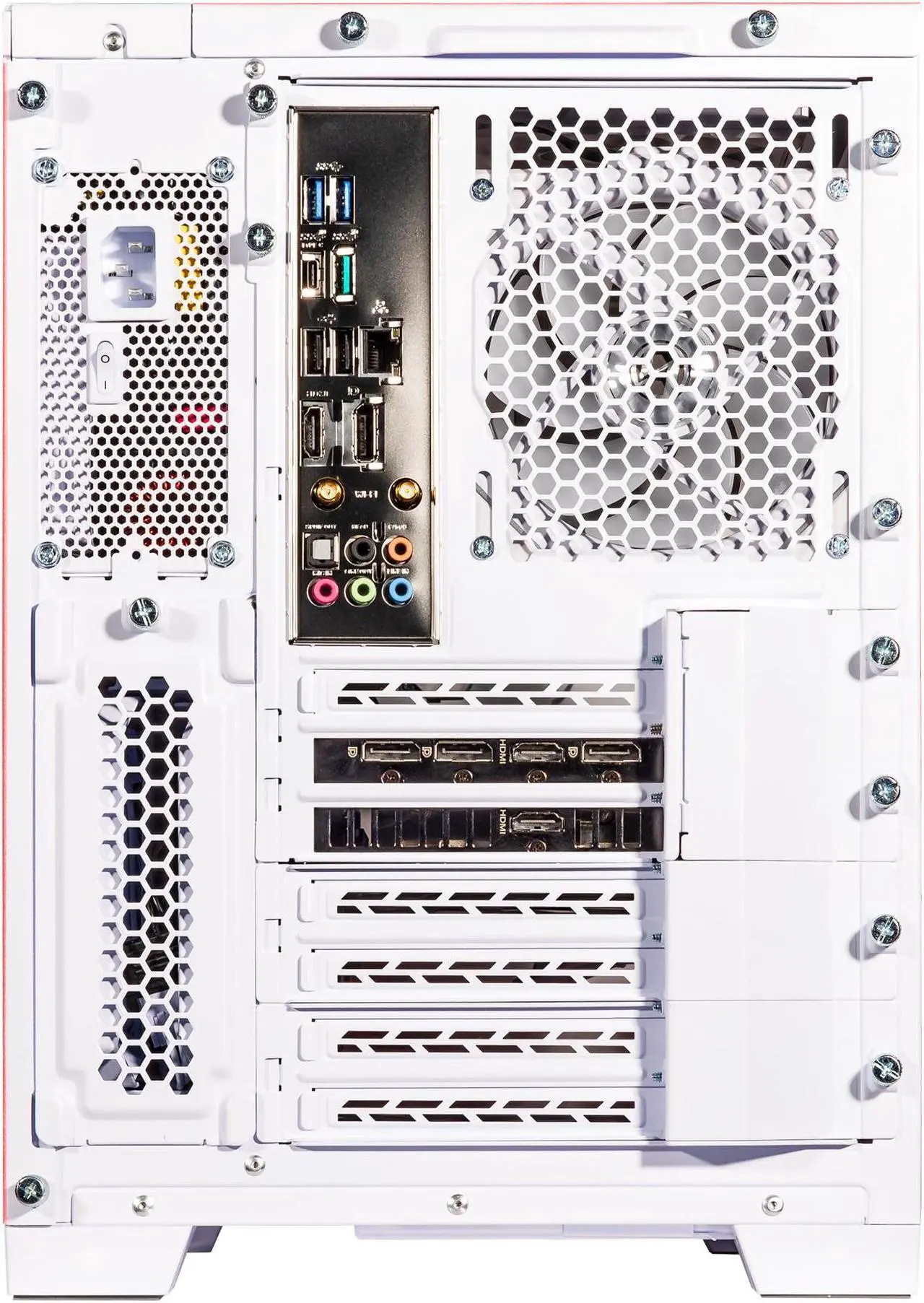 Alt view image 2 of 7 - Velztorm Cinnamon Fox Red Limited Edition Gaming PC (AMD Ryzen 7 5700X 8-Core, 64GB DDR4, 2TB PCIe SSD + 6TB HDD (3.5), GeForce RTX 3070, WiFi 5, BT 5, Liquid Cooled 240mm, 850W, Win 10 Home)