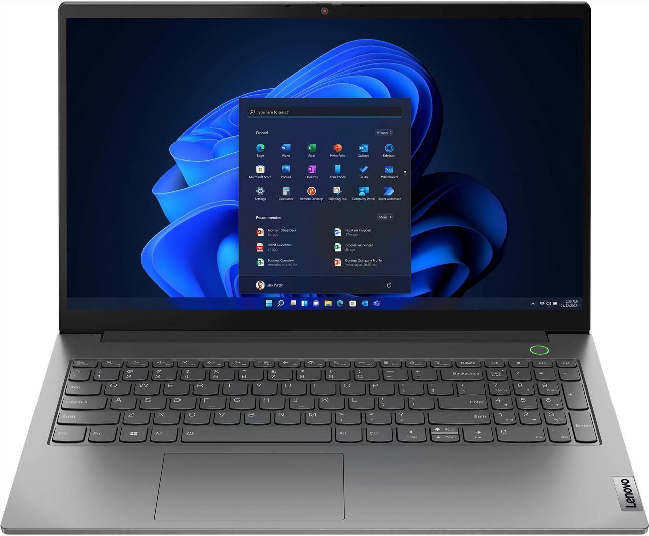 Main image of Lenovo ThinkBook 15 G4 Business Laptop 15.6" FHD IPS Display (8-Core AMD Ryzen 7 5825U, 16GB RAM, 4TB PCIe SSD, Backlit KYB, FP Reader, WiFi 6, BT 5.2, SDXC Reader, HD Webcam, Win 11 Pro)