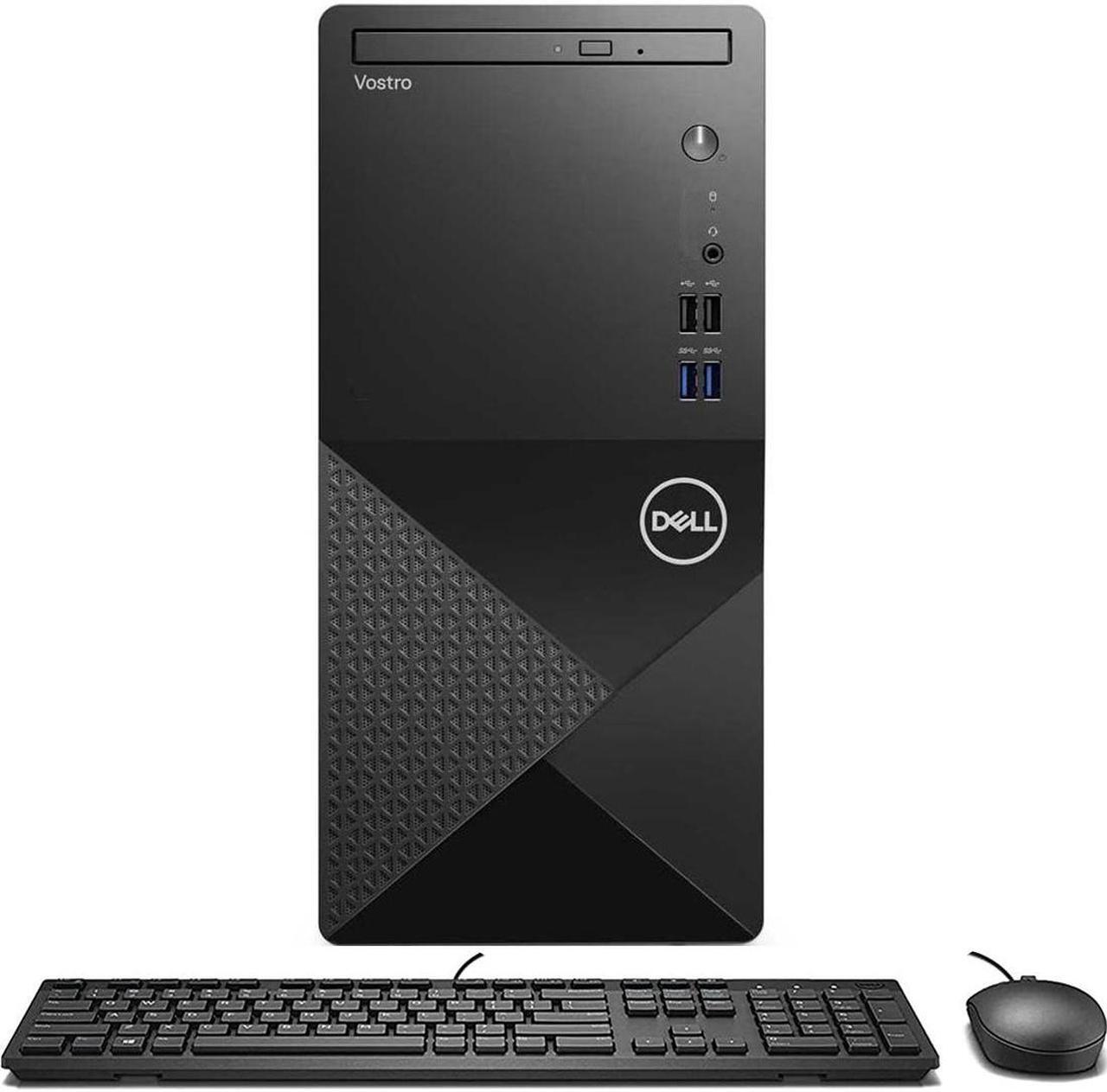 Alt view image 5 of 5 - Dell Vostro 3910 Home & Business Desktop (Intel i3-12100 4-Core, Intel UHD 730, 16GB RAM, 512GB PCIe SSD, Wifi, USB 3.2, HDMI, Bluetooth, Display Port, Optical Drive, Win 11 Pro) with Plug
