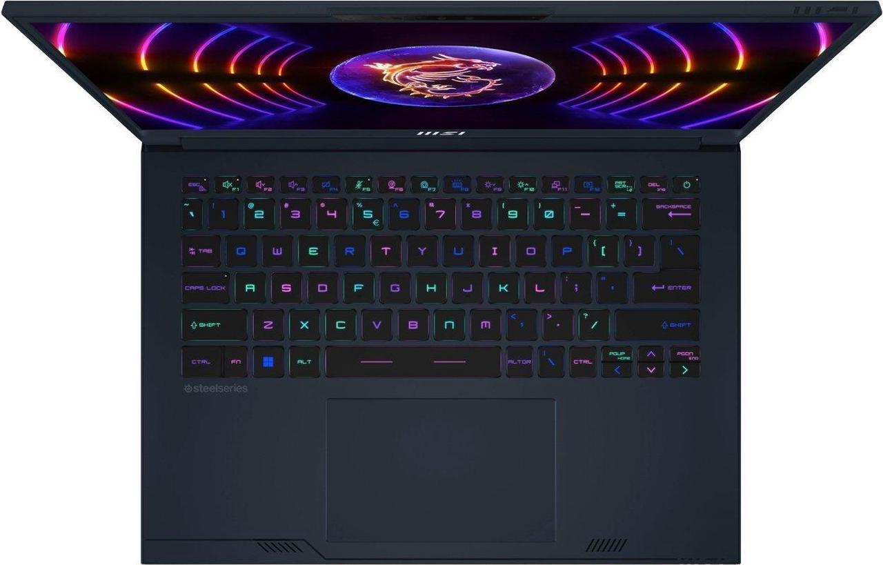 Alt view image 4 of 7 - MSI Stealth 14 Studio Gaming & Entertainment Laptop (Intel i7-13620H 10-Core, 14.0" 165 Hz Wide UXGA (1920x1200), GeForce RTX 4060, Win 11 Home) with Microsoft 365 Personal , Dockztorm Hub