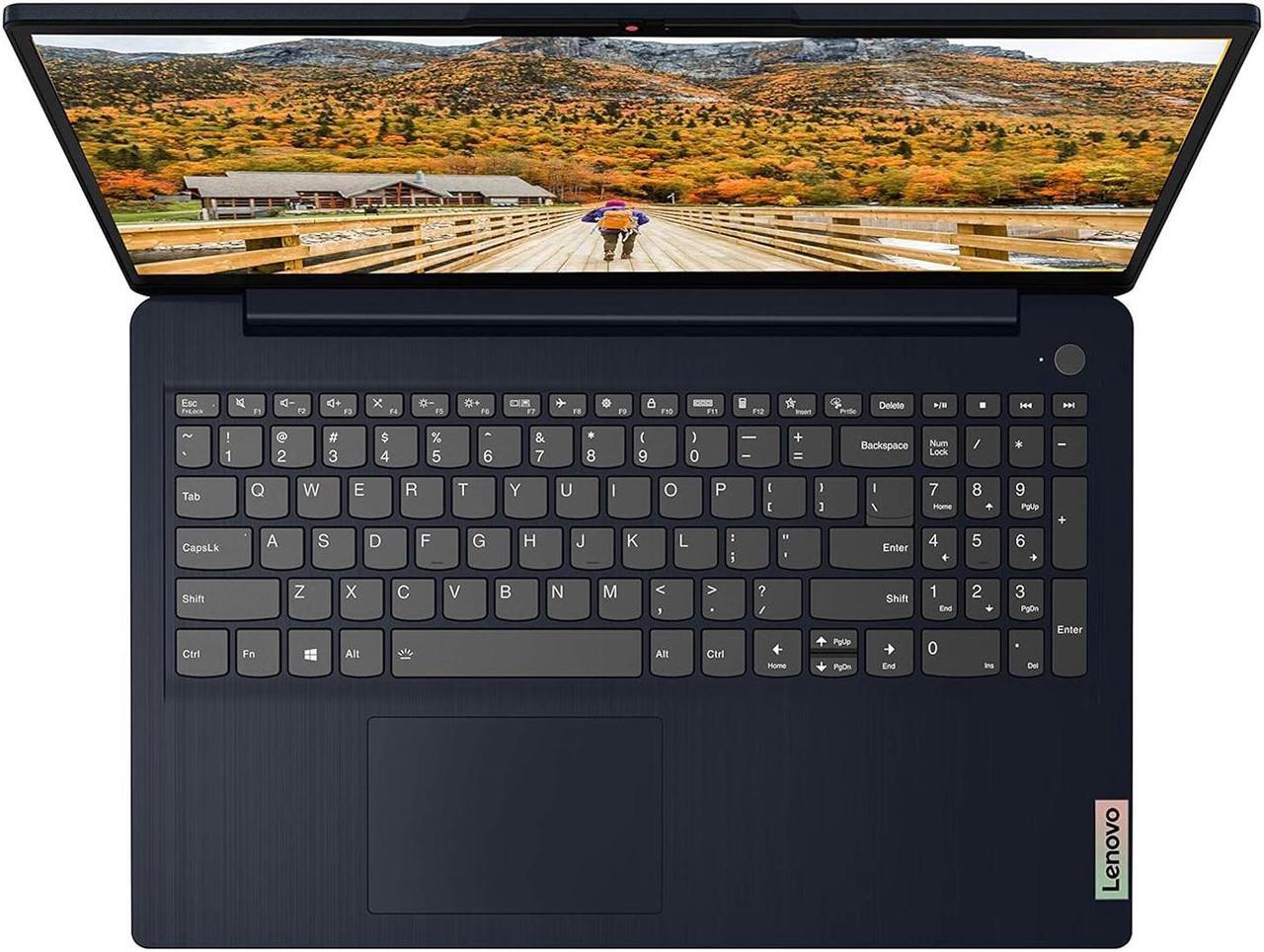 Alt view image 5 of 7 - Lenovo IdeaPad 3 Home & Business Laptop (Intel i5-1235U 10-Core, 16GB RAM, 1TB PCIe SSD, Intel Iris Xe, 15.6" 60 Hz Touch Full HD (1920x1080), Fingerprint, Wifi, Bluetooth, Win 11 Pro) Refurbished
