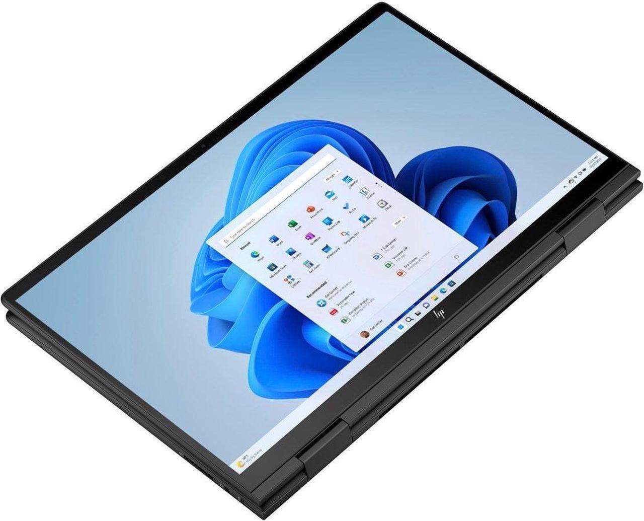 Alt view image 7 of 7 - HP Envy x360 15t-fh Home & Business 2-in-1 Laptop (AMD Ryzen 7 7730U 8-Core, 15.6" 60 Hz Touch Full HD (1920x1080), AMD Radeon, 16GB RAM, 2TB PCIe SSD, Backlit KB, Win 11 Home) with 1680D Backpack