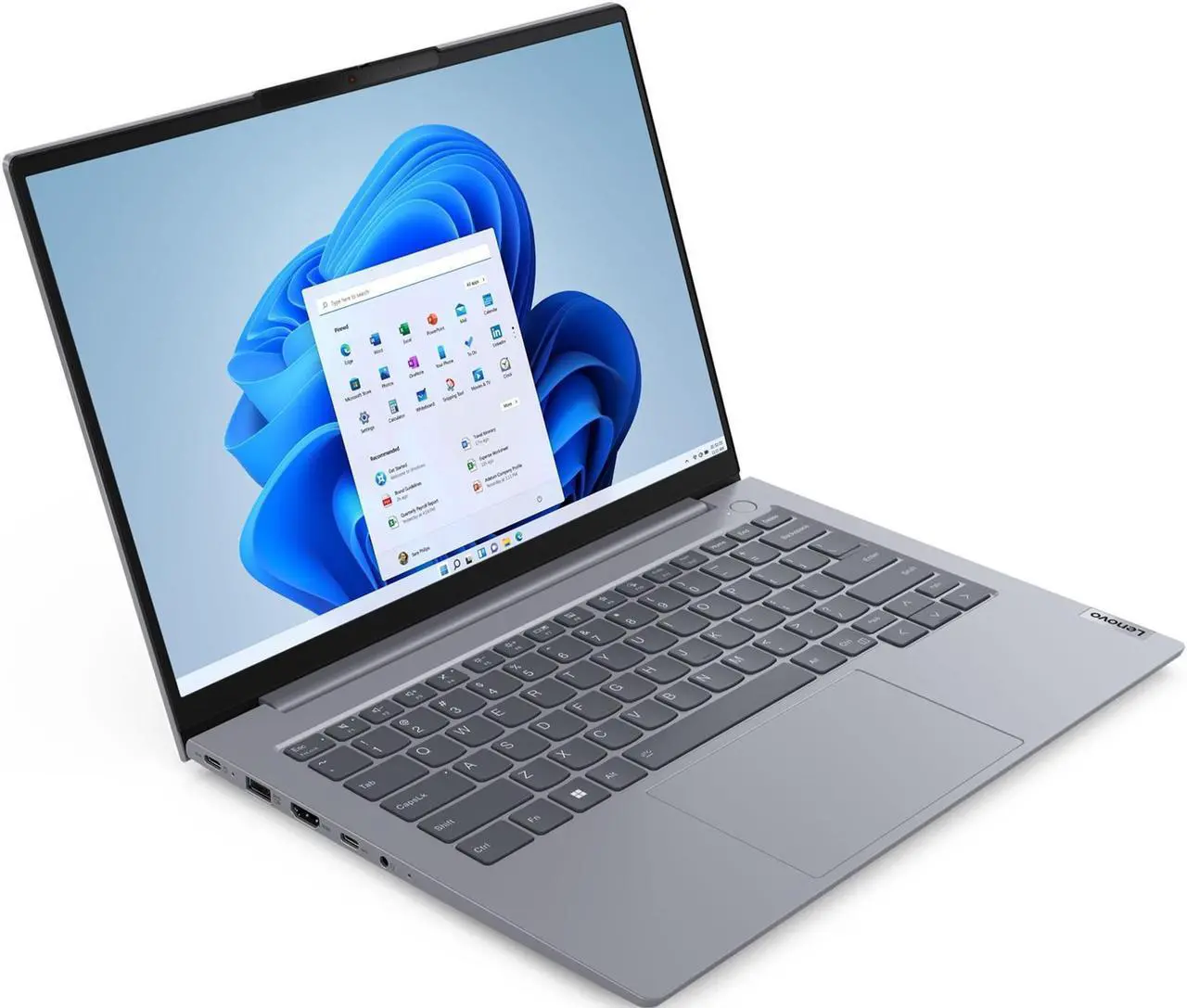 Alt view image 2 of 6 - Lenovo ThinkBook 14 Gen 6 Home & Business Laptop (Intel i7-1355U 10-Core, 16GB DDR5 5200MHz RAM, 512GB PCIe SSD, Intel Iris Xe, 14.0" 60 Hz Touch Wide UXGA (1920x1200), Win 10 Pro) Refurbished