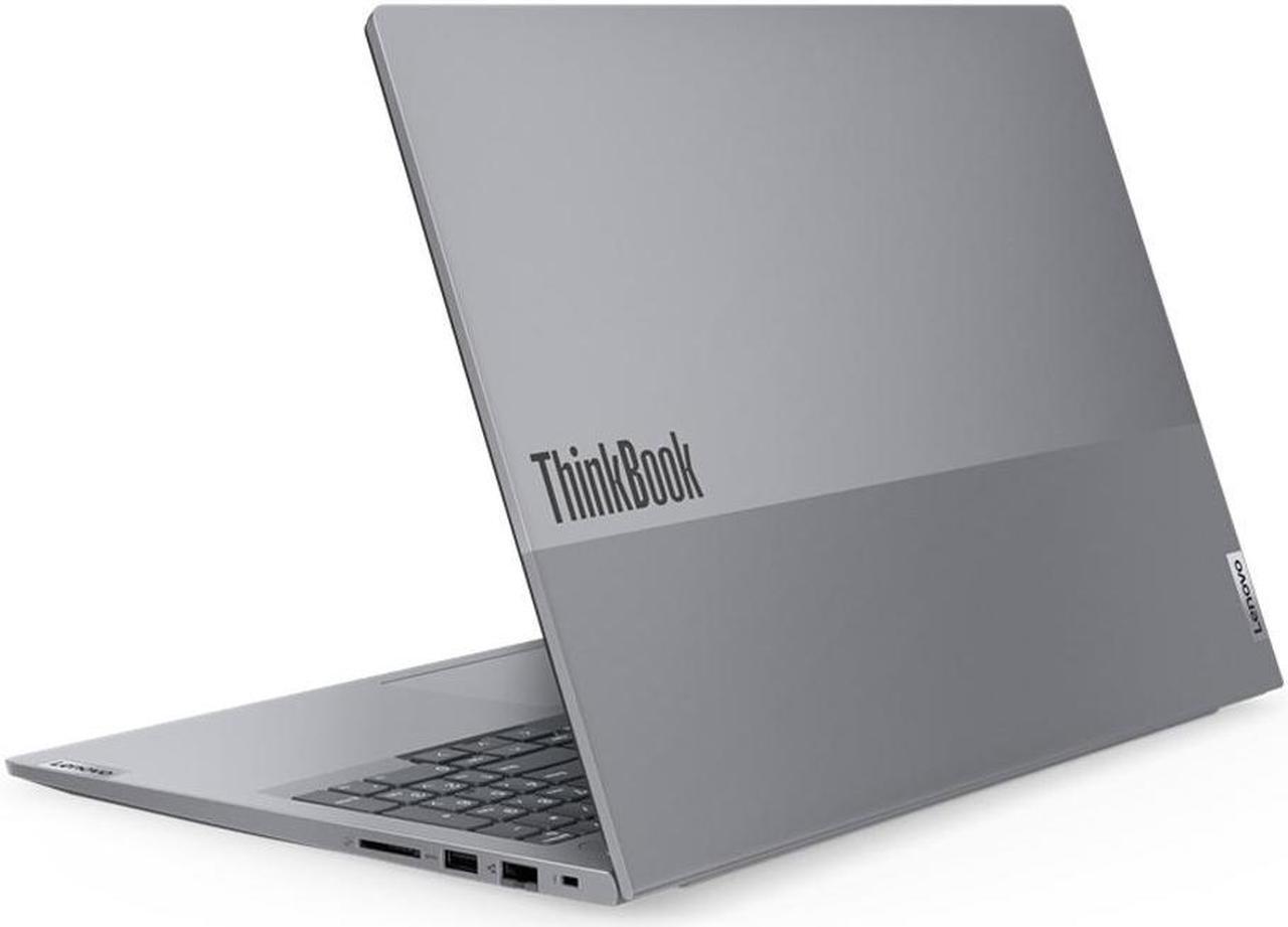 Alt view image 4 of 7 - Lenovo ThinkBook 16 Gen 6 Home & Business Laptop (Intel i7-1355U 10-Core, 16.0" 60 Hz Touch Wide UXGA (1920x1200), Intel Iris Xe, 16GB DDR5 5200MHz RAM, Win 10 Pro) with 1680D Backpack