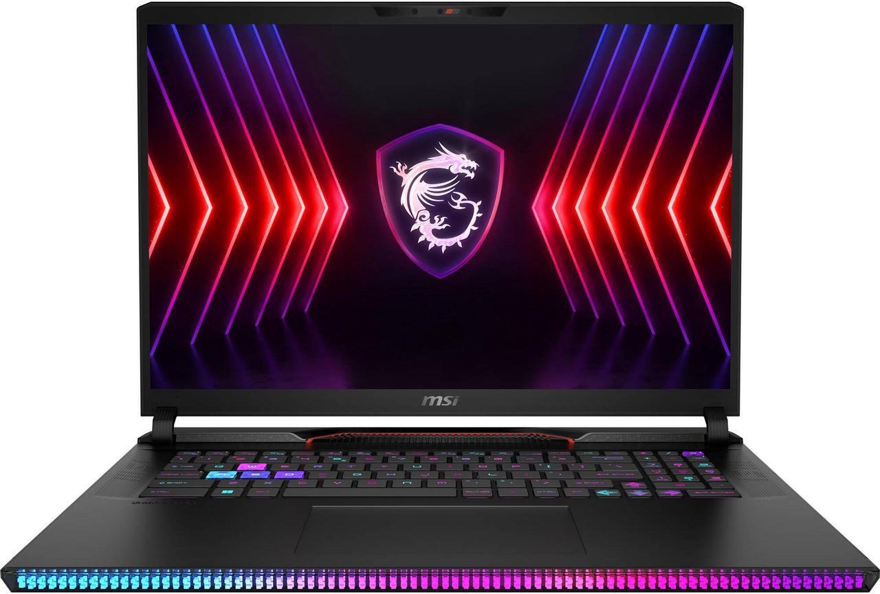 Main image of MSI Raider GE78HX Gaming Laptop 17" WQXGA 240Hz (24-Core 14th Gen Intel i9-14900HX, GeForce RTX 4090, 64GB DDR5, 2TB PCIe SSD, Per Key RGB KYB, Thunderbolt 4, WiFi 7, Win10P)
