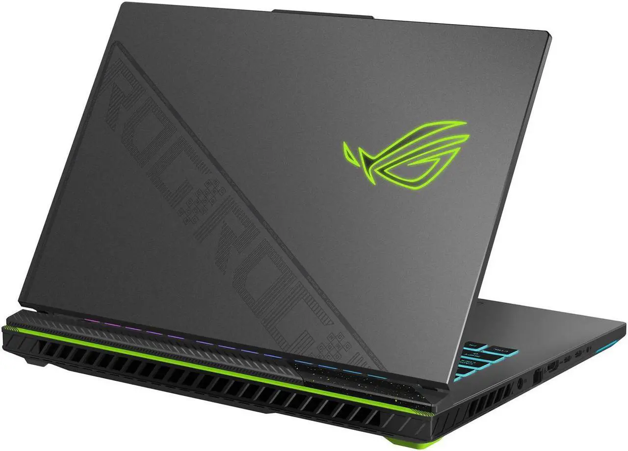 Alt view image 5 of 6 - ASUS ROG Strix G16 Gaming Laptop 16.0" 240 Hz WQXGA (14th Gen Intel i9-14900HX, GeForce RTX 4060 8GB, 16GB DDR5, 2TB SSD, Per Key RGB KYB, Thunderbolt 4, Wi-Fi 6E, Win 10 Pro)