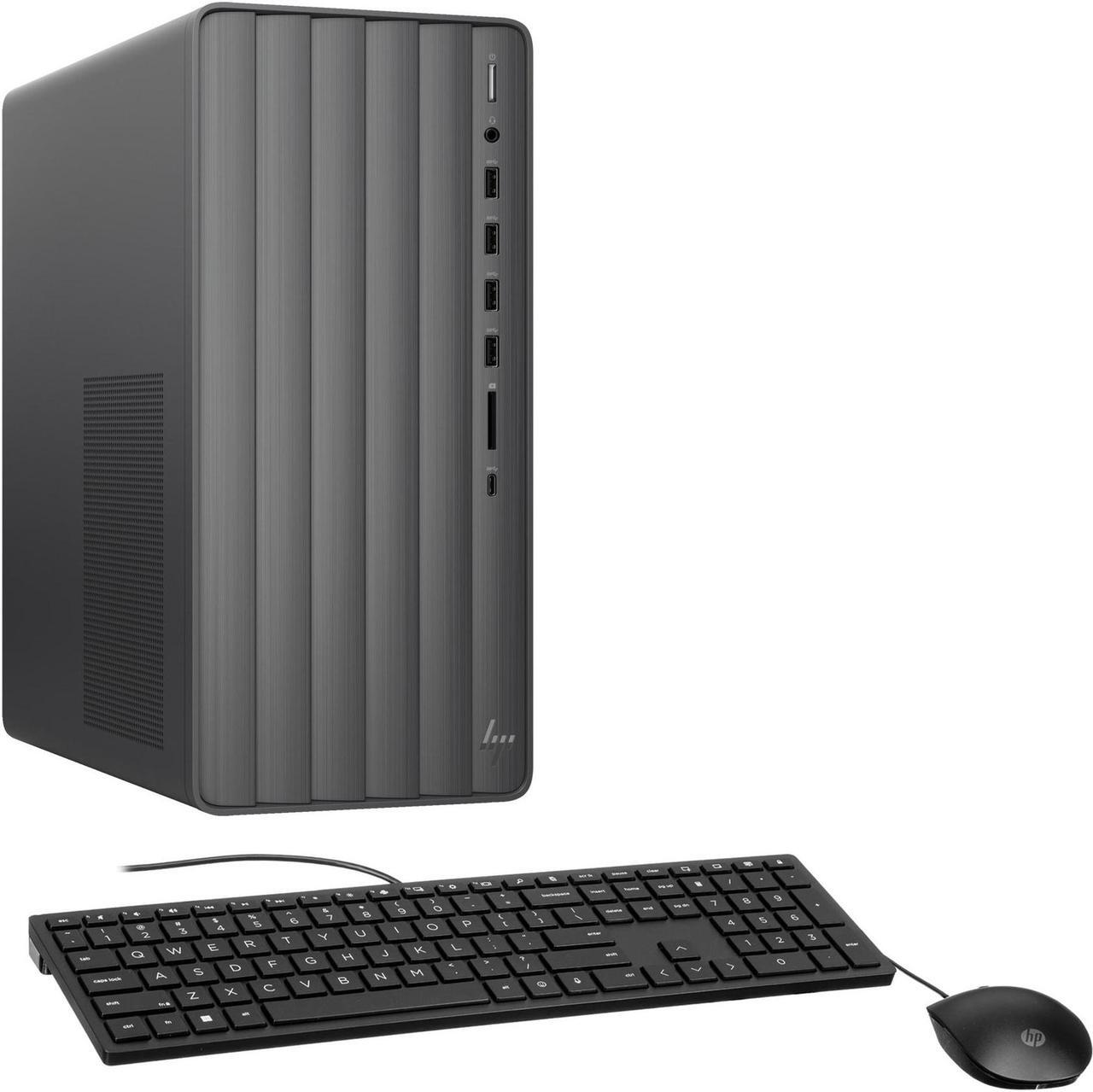 Alt view image 4 of 4 - HP ENVY Home & Business Desktop (Intel i7-13700 16-Core, Intel UHD 770, 16GB RAM, 512GB SSD, Wifi, Bluetooth, Win 11 Home) with Microsoft 365 Personal , Dockztorm Hub