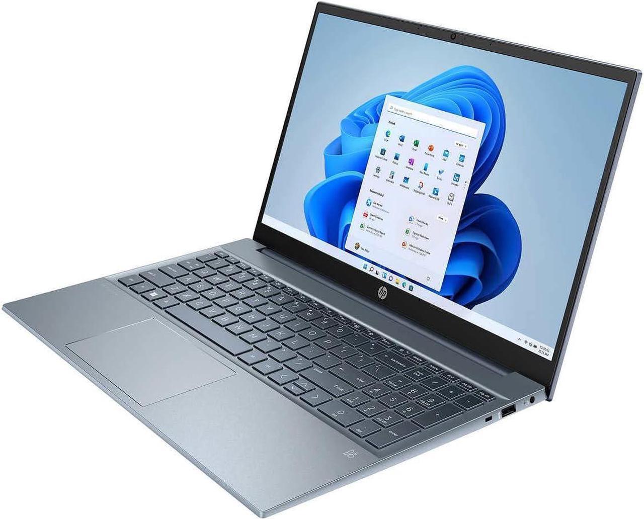 Alt view image 3 of 5 - HP Pavilion 15 Business Laptop 15.6" Touchscreen IPS FHD Display (Intel i7-1355U, 64GB DDR4, 2TB PCIe SSD, NVIDIA MX550, Backlit KB, WiFi 6, HD Webcam, Bluetooth 5.2, Win 11 Home) (Renewed)
