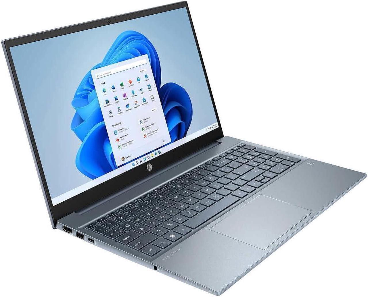 Alt view image 2 of 5 - HP Pavilion 15 Business Laptop 15.6" Touchscreen IPS FHD Display (Intel i7-1355U, 64GB DDR4, 2TB PCIe SSD, NVIDIA MX550, Backlit KB, WiFi 6, HD Webcam, Bluetooth 5.2, Win 11 Home) (Renewed)