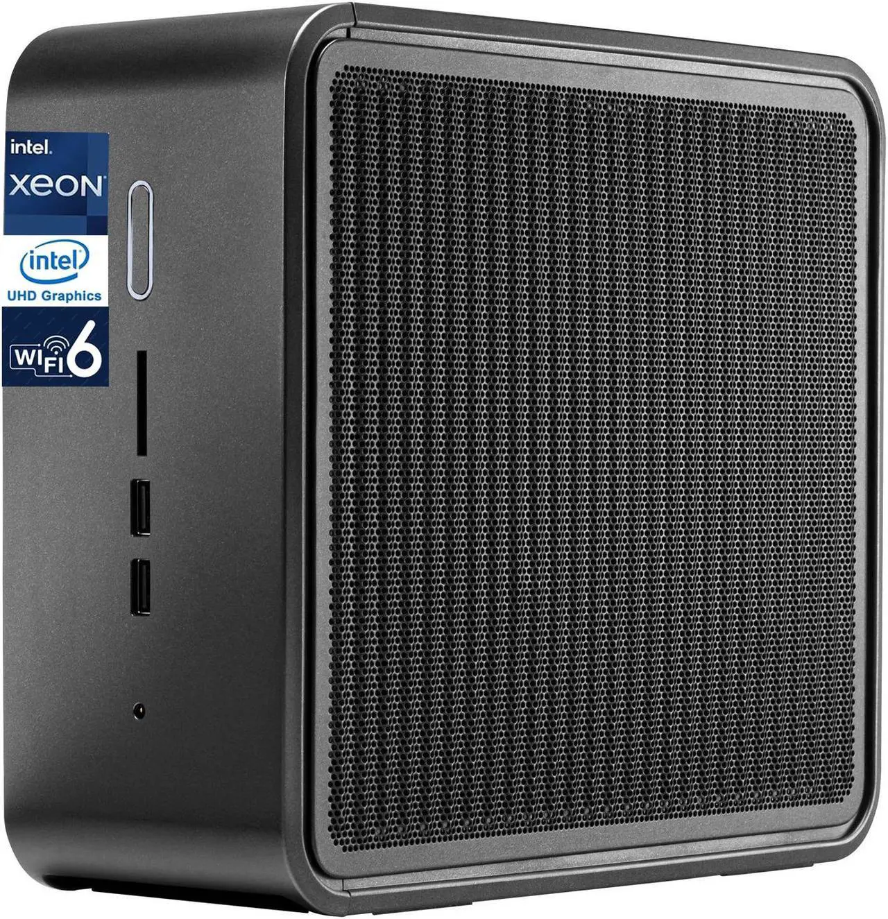 Main image of Intel NUC 9 Pro Kit Mini Desktop PC (Intel Xeon E-2286M 8-Core, Intel UHD 630, 8GB RAM, 256GB m.2 SATA SSD, WiFi 6, Bluetooth 5.2,  2 Thunderbolt 3 (Type-C), 2 x RJ-45 (1Gbps), Win 11 Home)