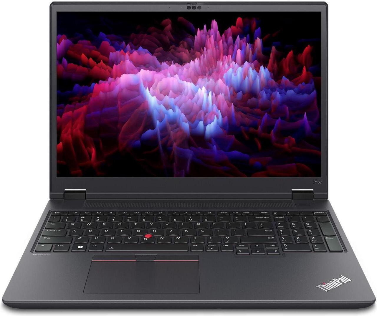 Main image of Lenovo ThinkPad P16v Gen 1 Home & Business Laptop (AMD Ryzen 9 PRO 7940HS 8-Core, 16GB DDR5 5600MHz RAM, 2TB PCIe SSD, NVIDIA RTX 2000 Ada, 16.0" 60 Hz Wide UXGA (1920x1200), Win 11 Pro)