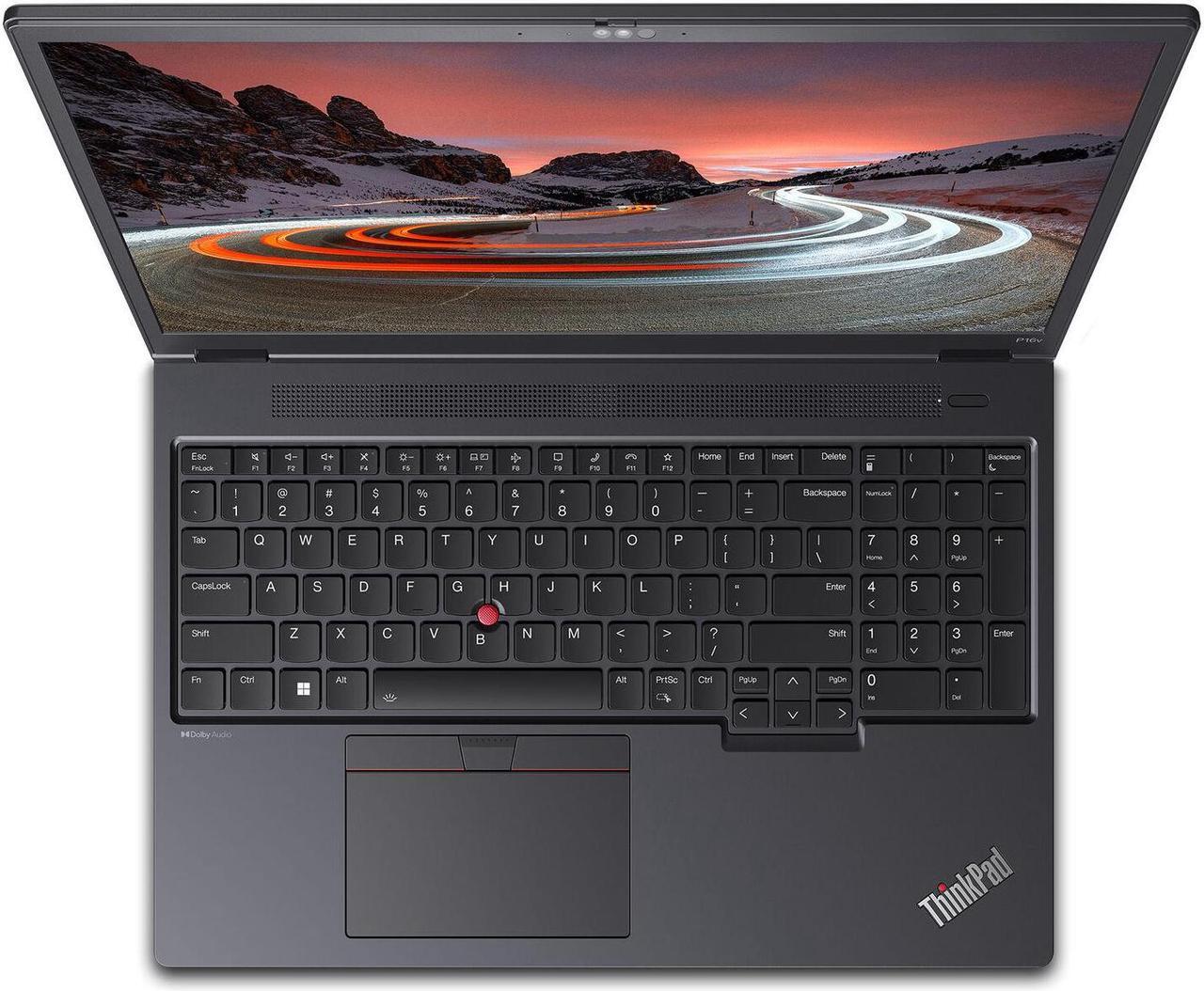 Alt view image 4 of 7 - Lenovo ThinkPad P16v Gen 1 Home & Business Laptop (AMD Ryzen 9 PRO 7940HS 8-Core, 16GB DDR5 5600MHz RAM, 2TB PCIe SSD, NVIDIA RTX 2000 Ada, 16.0" 60 Hz Wide UXGA (1920x1200), Win 11 Pro)
