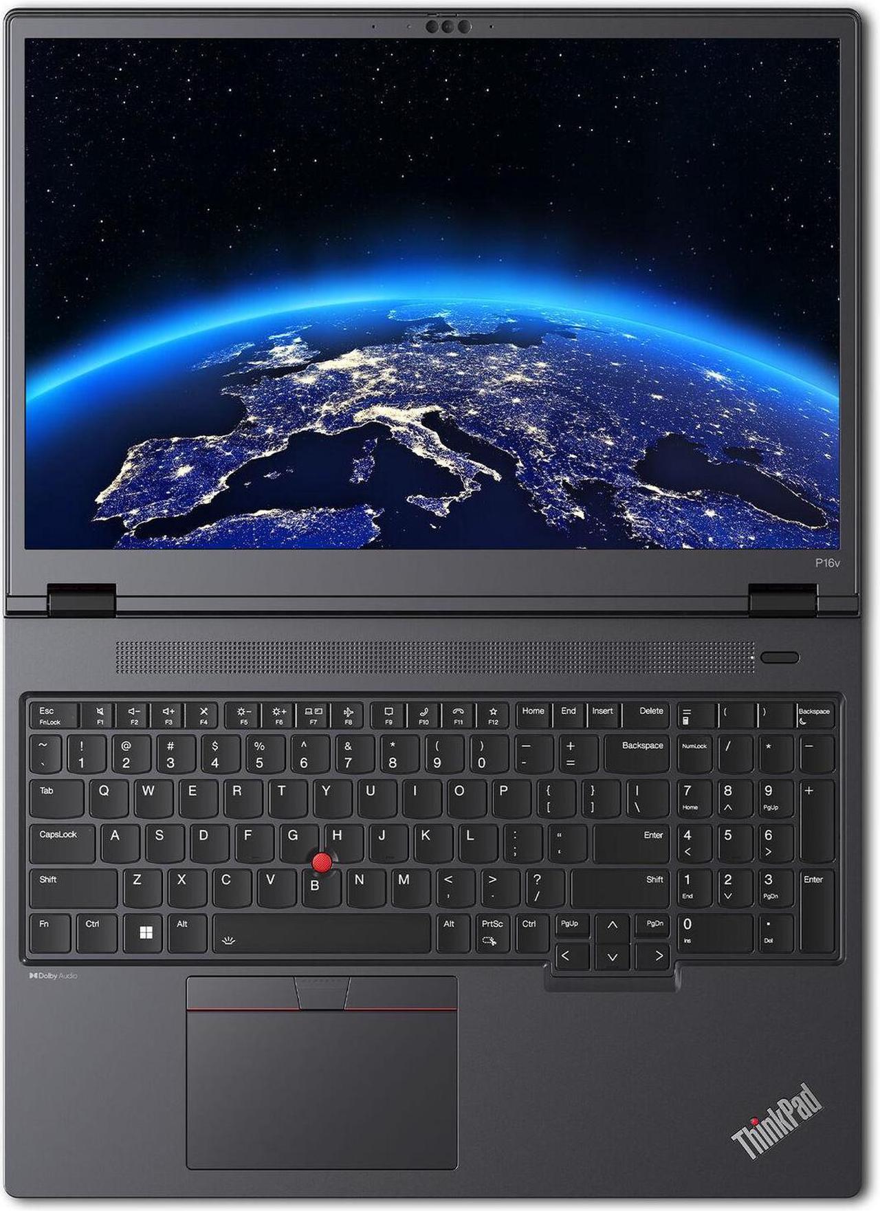 Alt view image 5 of 7 - Lenovo ThinkPad P16v Gen 1 Home & Business Laptop (AMD Ryzen 9 PRO 7940HS 8-Core, 16GB DDR5 5600MHz RAM, 2TB PCIe SSD, NVIDIA RTX 2000 Ada, 16.0" 60 Hz Wide UXGA (1920x1200), Win 11 Pro)