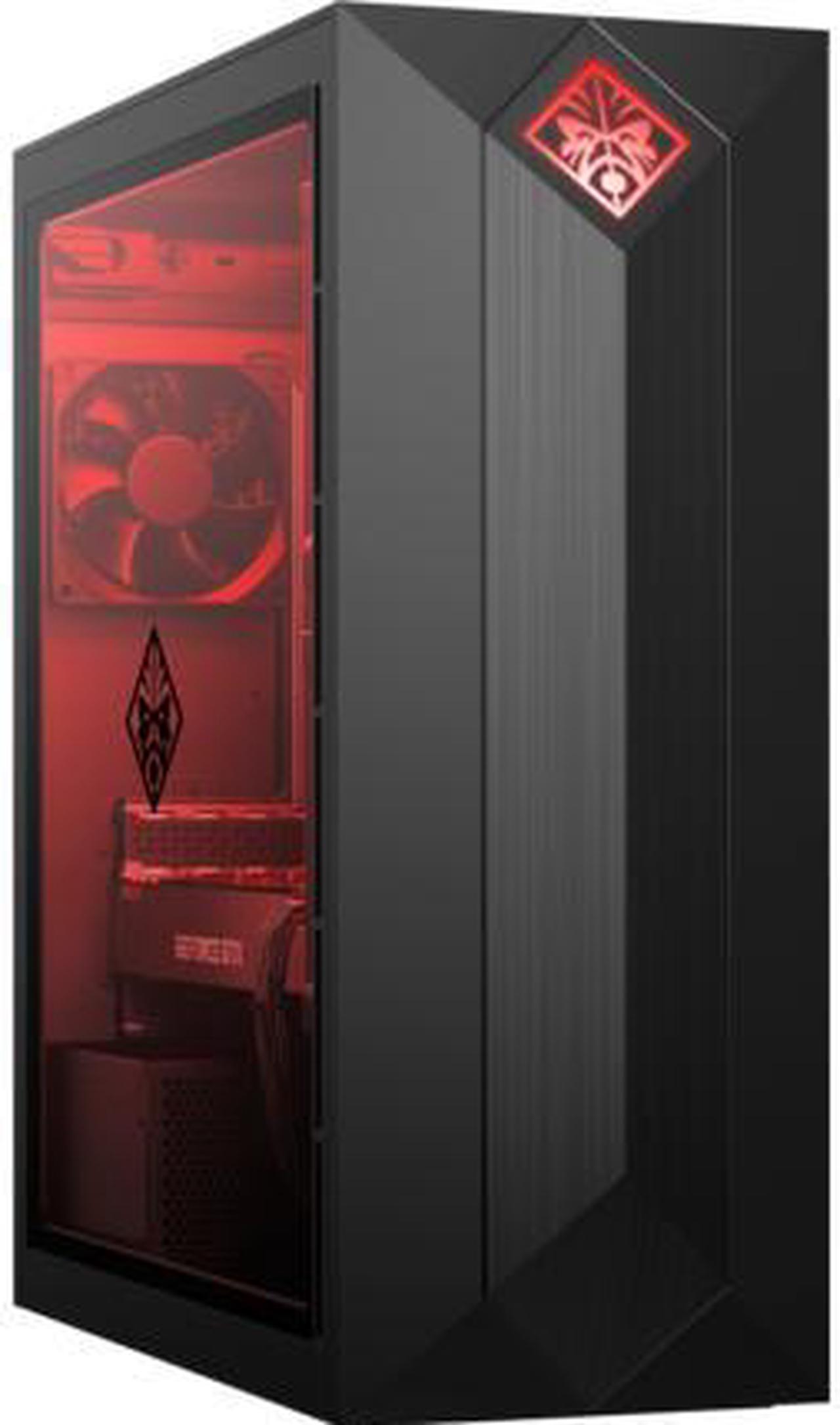 Alt view image 3 of 5 - HP OMEN Obelisk-875-0020RZ  Gaming & Entertainment Desktop PC (AMD Ryzen 7 2700 8-Core, 8GB RAM, 512GB PCIe SSD, NVIDIA GTX 1660 Ti, Wifi, Bluetooth, Black, Win 11 Pro) Refurbished