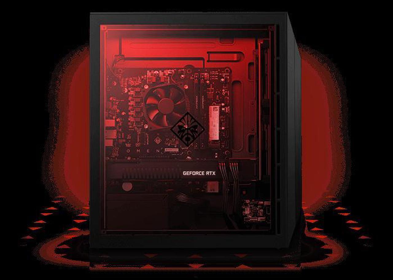 Alt view image 4 of 5 - HP OMEN Obelisk-875-0020RZ  Gaming & Entertainment Desktop PC (AMD Ryzen 7 2700 8-Core, 8GB RAM, 512GB PCIe SSD, NVIDIA GTX 1660 Ti, Wifi, Bluetooth, Black, Win 11 Pro) Refurbished