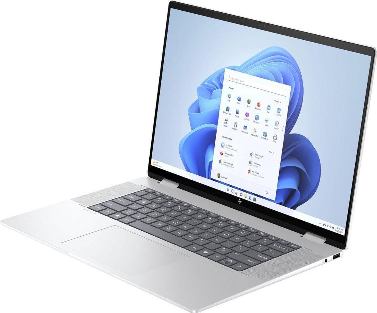 Alt view image 4 of 7 - HP Envy x360 Business 2-in-1 Laptop 16.0" Touchscreen IPS WUXGA Display (Intel Core Ultra 7 155U, 16GB LPDDR5, 1TB SSD, Backlit KB, Thunderbolt 4, WiFi 6E, Webcam, Win 11 Home) (Renewed)