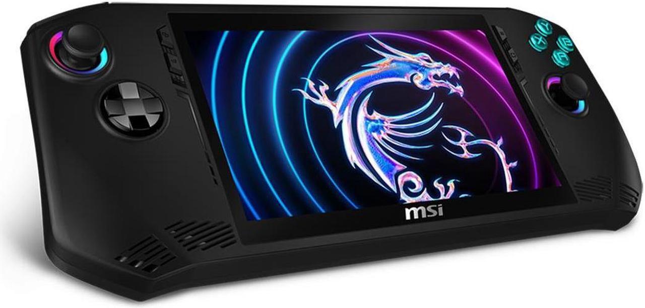 Alt view image 2 of 6 - MSI Claw A1M-052US Gaming Laptop (Intel Ultra 5-135H 14-Core, 7" 120 Hz Touch Full HD (1920x1080), Intel Arc, 16GB LPDDR5 6400MHz RAM, 512GB SSD, Wifi, Fingerprint, Win 11 Home) with USB-C Dock