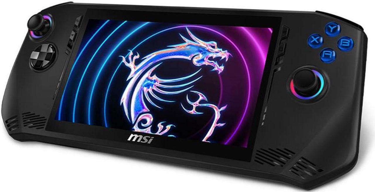 Alt view image 3 of 6 - MSI Claw A1M-052US Gaming Laptop (Intel Ultra 5-135H 14-Core, 7" 120 Hz Touch Full HD (1920x1080), Intel Arc, 16GB LPDDR5 6400MHz RAM, 512GB SSD, Wifi, Fingerprint, Win 11 Home) with USB-C Dock