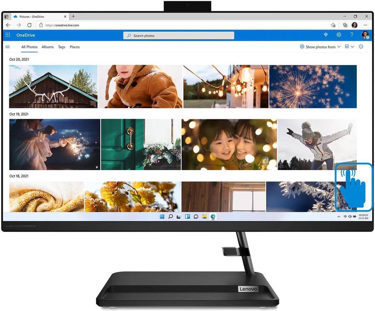 Main image of Lenovo IdeaCentre AIO 3i Business All-in-One 27" Touchscreen IPS FHD Display (Intel i7-13620H, 64GB DDR4, 2TB PCIe SSD, Intel UHD, WiFi 6, Webcam, Bluetooth 5.2, Win 11 Home) (Renewed)