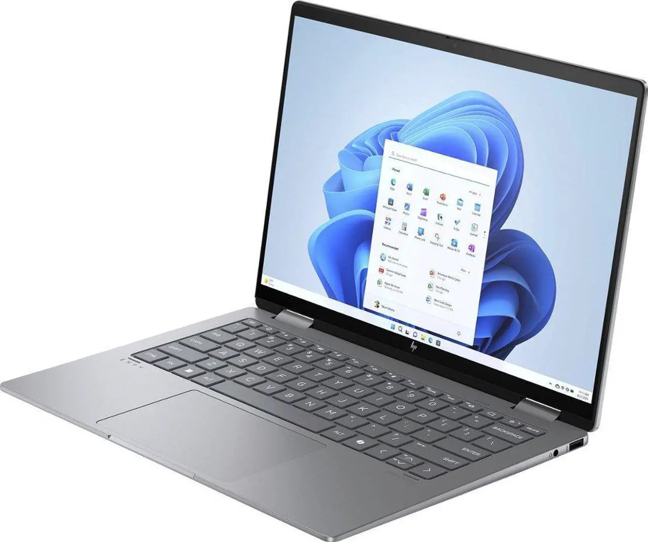 Alt view image 2 of 6 - HP Envy x360 14-fc0033dx Business 2-in-1 Laptop 14.0" Touchscreen IPS WUXGA Display (Intel Ultra 7-155U, 32GB LPDDR5, 1TB SSD, Backlit KB, Thunderbolt 4, WiFi 6E, Webcam, Win 11 Home) (Renewed)