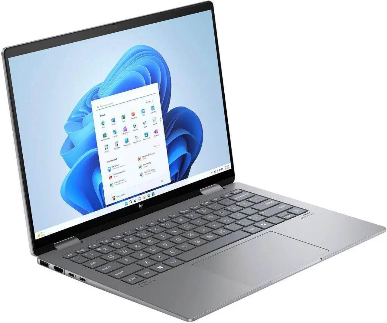 Alt view image 3 of 6 - HP Envy x360 14-fc0033dx Business 2-in-1 Laptop 14.0" Touchscreen IPS WUXGA Display (Intel Ultra 7-155U, 32GB LPDDR5, 1TB SSD, Backlit KB, Thunderbolt 4, WiFi 6E, Webcam, Win 11 Home) (Renewed)