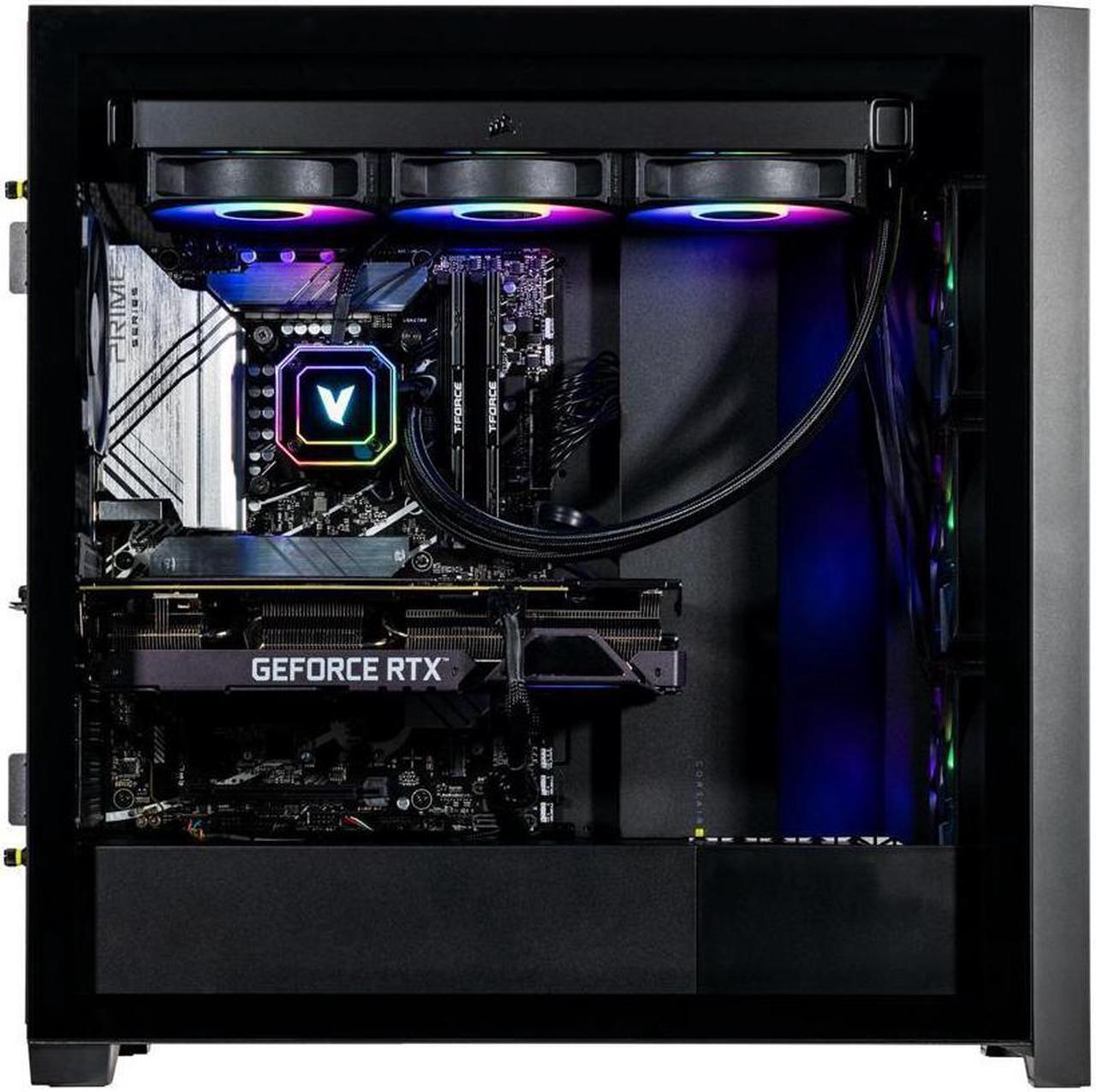 Alt view image 3 of 7 - Velztorm Aciex Gaming Desktop PC (Intel i9-14900K 24-Core, RTX 3070 8GB, 1000W PSU,64GB DDR5 4800MHz RAM, 4TB PCIe SSD + 6TB  HDD, WiFi6,BT 5.2, Win 11 Home)