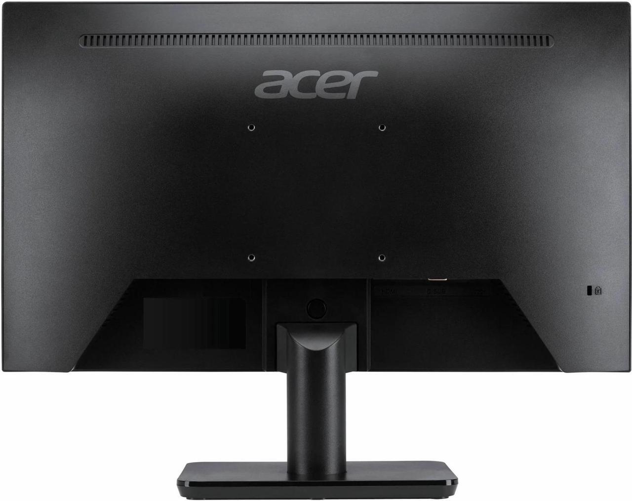 Alt view image 4 of 6 - Acer V226HQL H 22" Monitor UM.WV6AA.H01, Full HD (1920x1080), Anti-Glare Screen, 100Hz Refresh Rate, 4 ms Response time, VESA Compatible, Ideal for Home & Business Use, Black (2024 Latest Model)