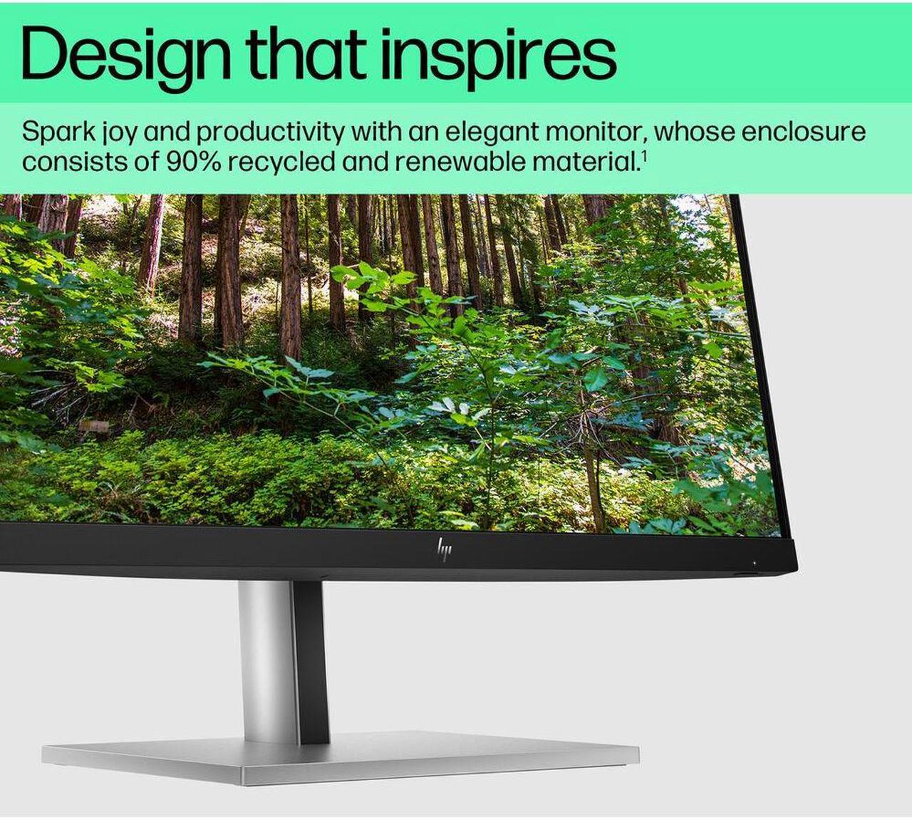 Alt view image 5 of 7 - HP E22 G5 6N4E8AA#ABA 22" Monitor, 75Hz Refresh Rate, 5 ms response time, Full HD (1920x1080) IPS, Anti-glare Screen, VESA Compatible- Ideal for Home & Business Use