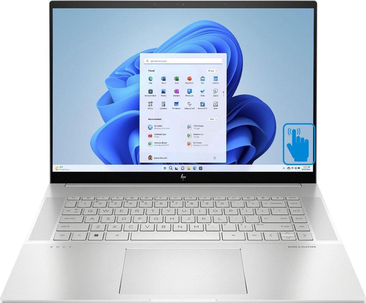 Main image of HP Envy 16 Home & Business Laptop (Intel i7-13700H 14-Core, 16GB DDR5 5200MHz RAM, 2x1TB PCIe SSD (2TB), GeForce RTX 4060, 16.0" 120 Hz Touch Wide QXGA (2560x1600), Wifi, Bluetooth, Win 11 Home)