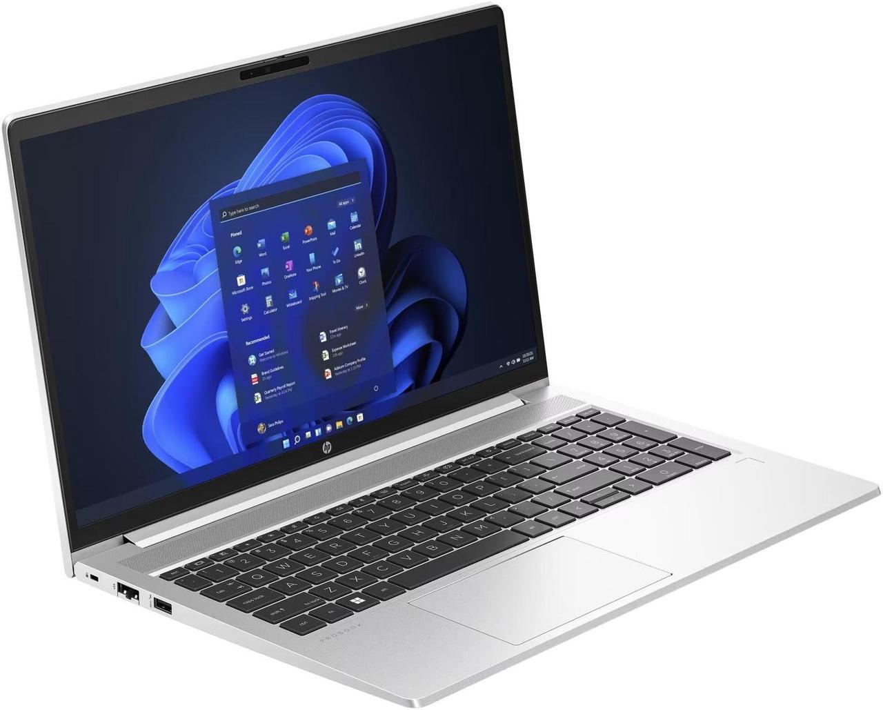 Alt view image 2 of 7 - HP ProBook 455 G10 Home & Business Laptop (AMD Ryzen 7 7730U 8-Core, 15.6" 60 Hz Full HD (1920x1080), 16GB RAM, 512GB SSD, Backlit KB, Wifi, Win 11 Pro) with Microsoft 365 Personal , Dockztorm Hub