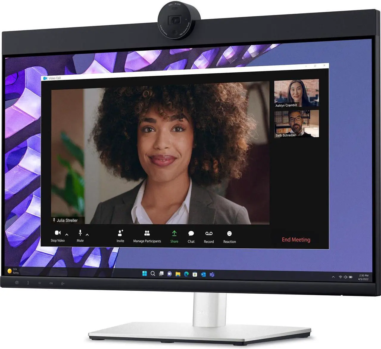 Alt view image 4 of 7 - Dell P2424HEB P2424HEB 24" Monitor: 60Hz Refresh Rate, 5 ms response time, Full HD (1920x1080) IPS, Anti-glare Screen, VESA Compatible- Ideal for Home & Business Use, Pack-2