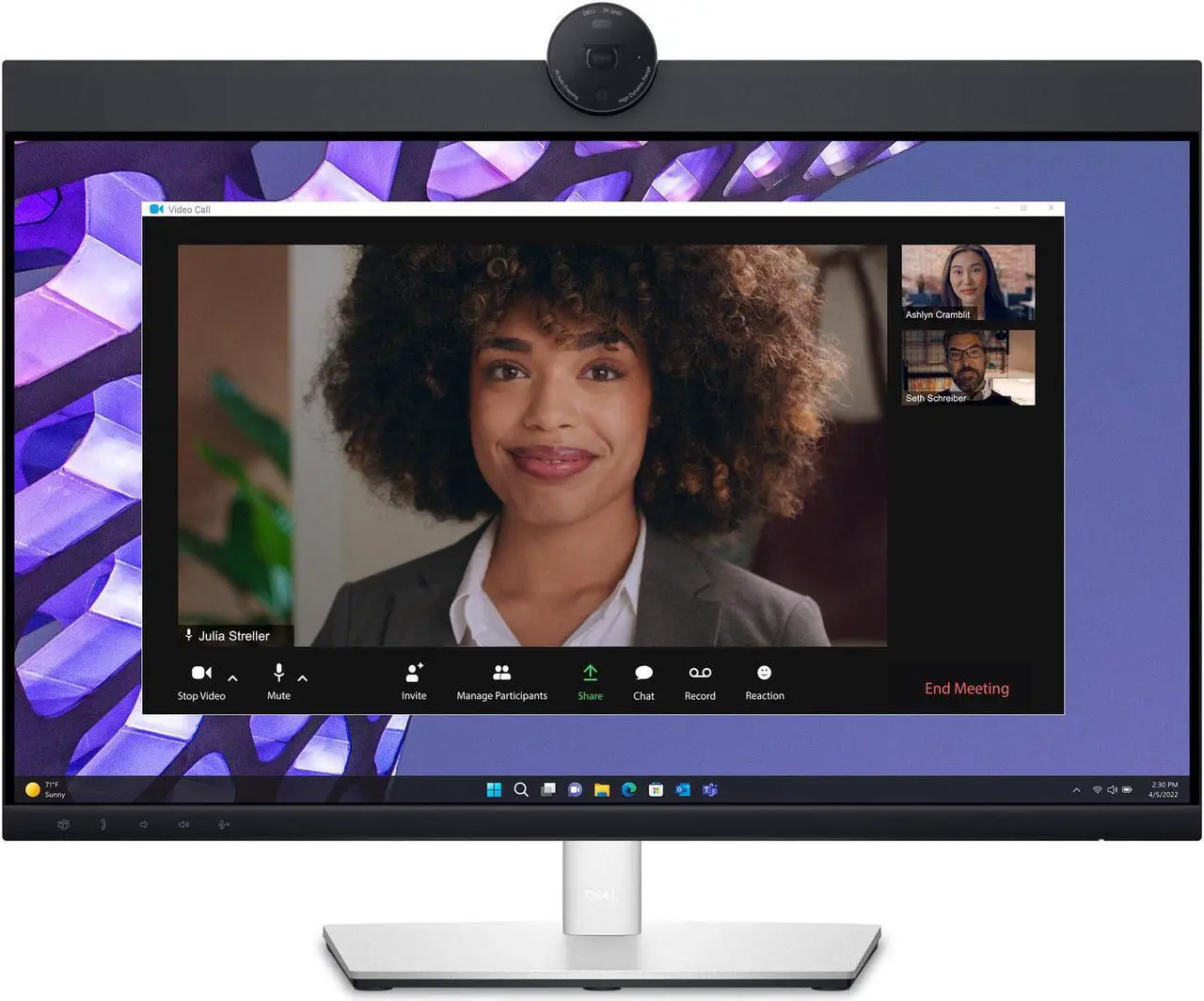 Alt view image 2 of 7 - Dell P2424HEB P2424HEB 24" Monitor: 60Hz Refresh Rate, 5 ms response time, Full HD (1920x1080) IPS, Anti-glare Screen, VESA Compatible- Ideal for Home & Business Use, Pack-2