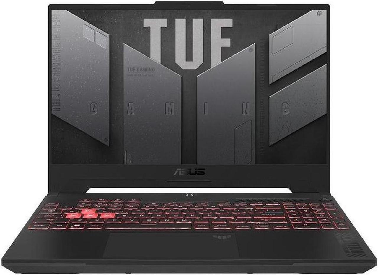 Main image of ASUS TUF Gaming A15 Gaming Laptop (AMD Ryzen 7 7735HS 8-Core, 32GB DDR5 4800MHz RAM, 2x1TB PCIe SSD RAID 1  (1TB), GeForce RTX 4060, 15.6" 144 Hz Full HD (1920x1080), Wifi, Bluetooth, Win 11 Pro)