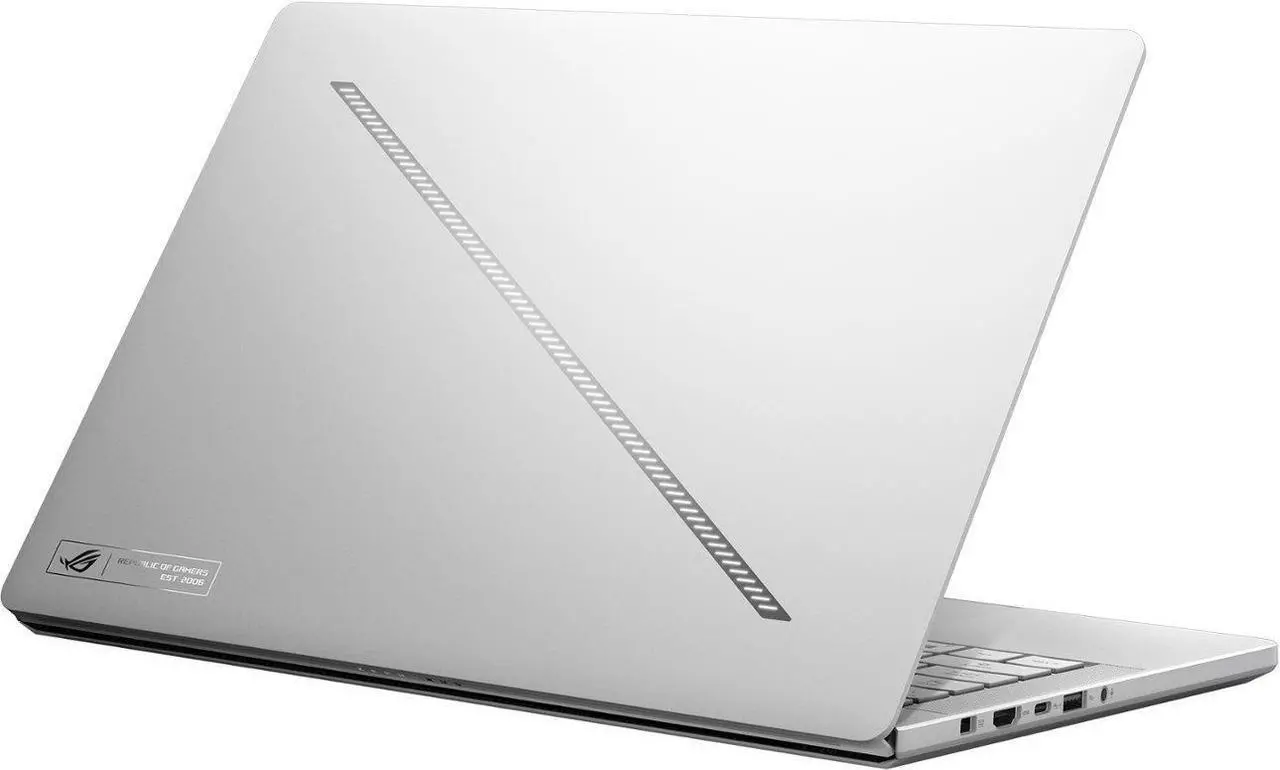 Alt view image 5 of 7 - ASUS ROG Zephyrus G14 14.0" OLED 120Hz QHD Gaming Laptop (AMD Ryzen 9 8945HS, RTX 4060 8GB, 16GB LPDDR5X RAM, 2TB PCIe SSD, RGB Backlit KB, Wifi 6E, Bluetooth 5.3, Micro SD, Win 11 Home)