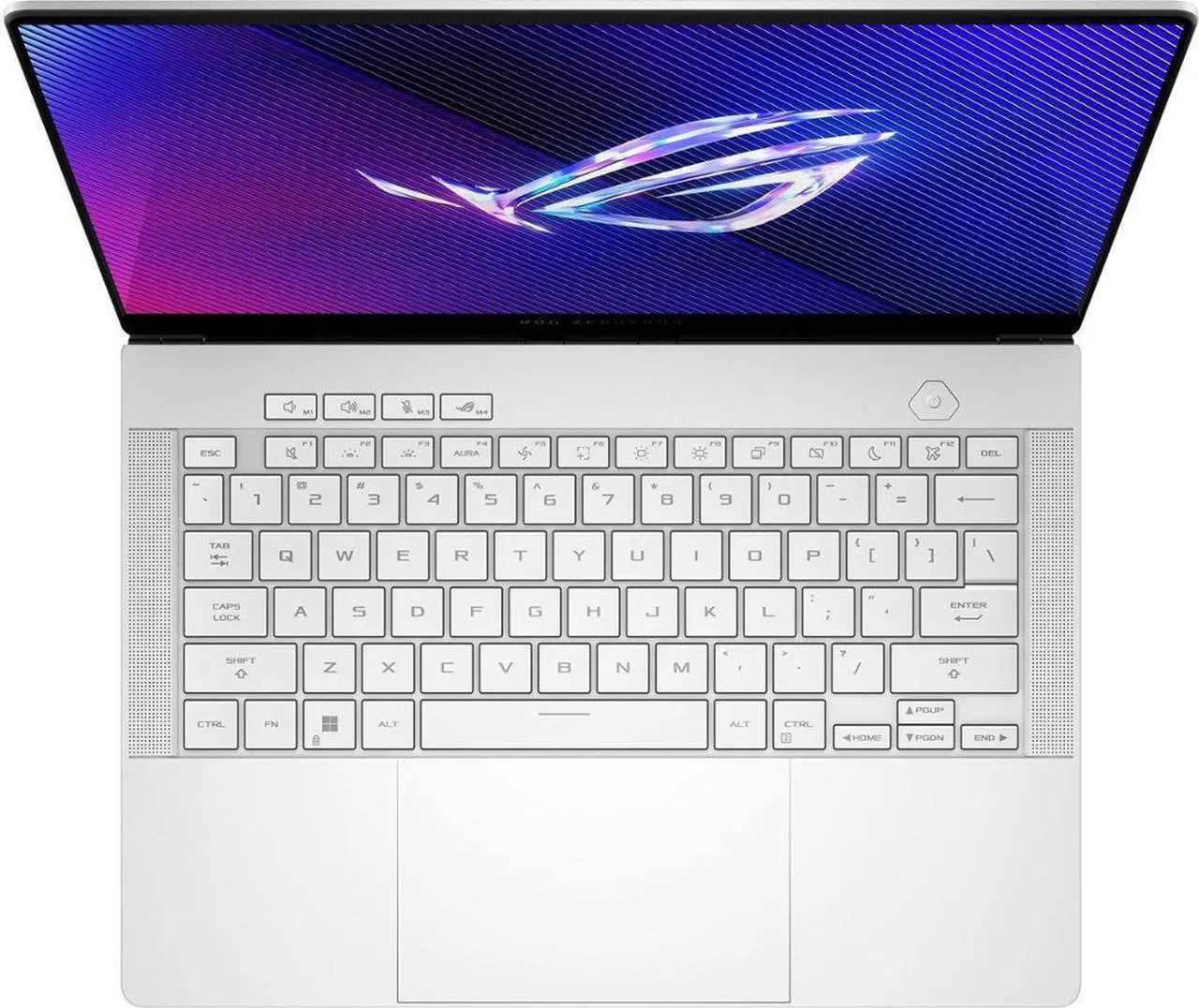 Alt view image 4 of 7 - ASUS ROG Zephyrus G14 14.0" OLED 120Hz QHD Gaming Laptop (AMD Ryzen 9 8945HS, RTX 4060 8GB, 16GB LPDDR5X RAM, 2TB PCIe SSD, RGB Backlit KB, Wifi 6E, Bluetooth 5.3, Micro SD, Win 11 Home)