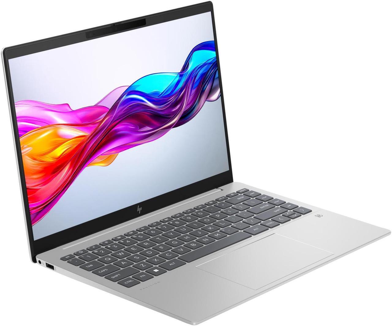 Alt view image 2 of 6 - HP Pavilion Plus 14-ew0010nr Home & Business Laptop (Intel i5-1335U 10-Core, 14.0" 120 Hz Wide QXGA (2560x1600), Intel Iris Xe, 16GB LPDDR5 5200MHz RAM, Win 11 Home) with USB-C Dock