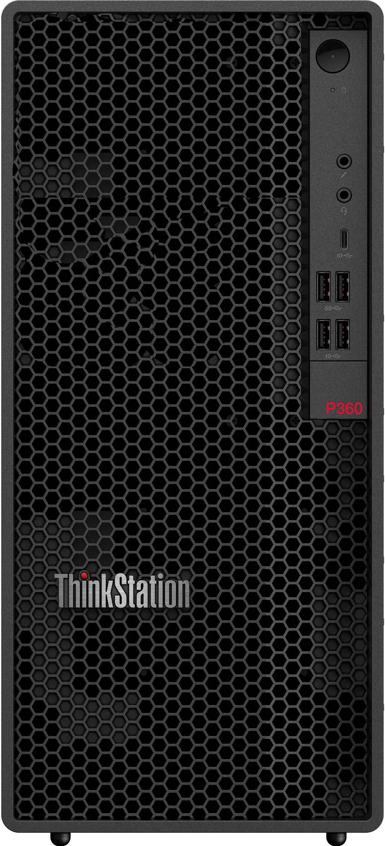 Alt view image 3 of 7 - Lenovo ThinkStation P360 Desktop (12-Core Intel i7-12700, Intel UHD 770, 16GB DDR5 RAM, 4TB PCIe SSD, Wifi 6E, Bluetooth 5.1, USB KYB and Mouse, Win 11 Home)