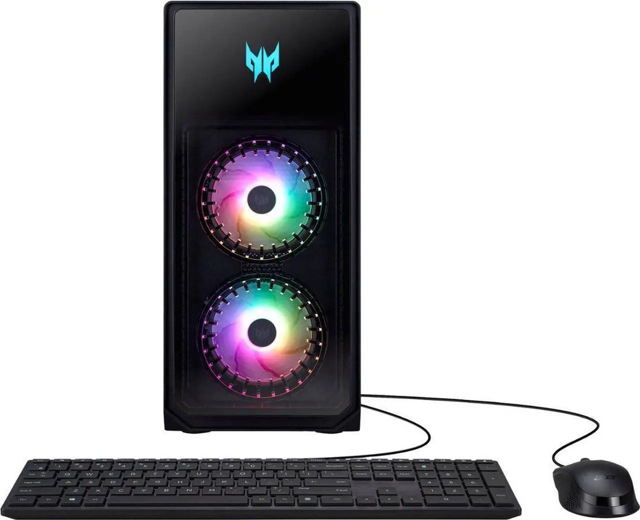 Alt view image 2 of 6 - Acer Predator Orion 5000 Gaming Desktop PC (Intel i7-14700F 20-Core, GeForce RTX 4070 SUPER 12GB, 32GB DDR5 4400MHz RAM, 1TB SSD, Wifi, Bluetooth, Win 11 Home) with Premium Backpack