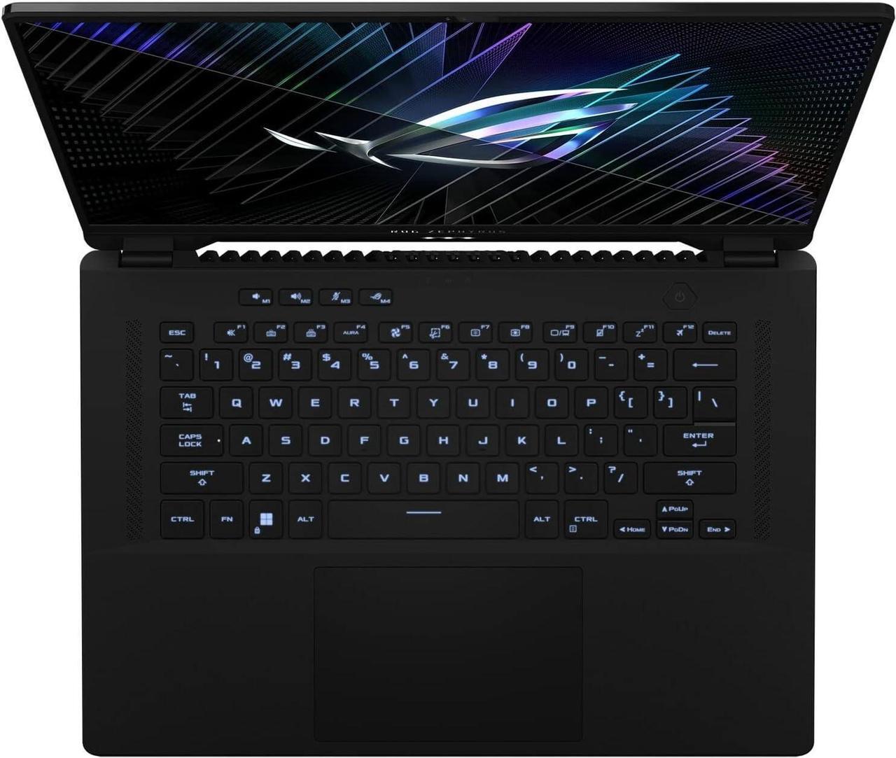 Alt view image 4 of 7 - ASUS ROG Zephyrus M16 Gaming Laptop 16.0" 240Hz LED Display WQXGA Display (Intel i9-13900H, GeForce RTX 4080 12GB, 16GB DDR5, Win 11 Pro) with Microsoft 365 Personal , Dockztorm Hub