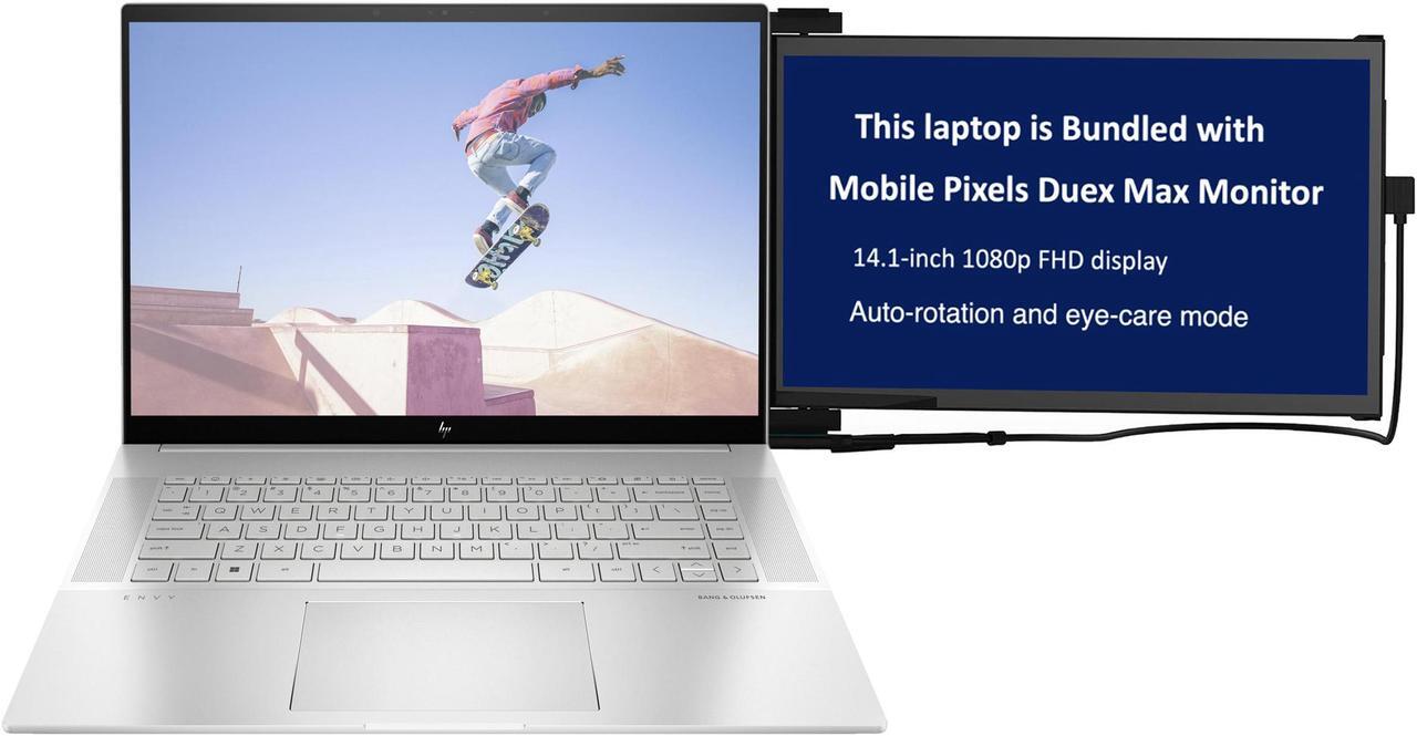 Main image of HP Envy 16t-h1000 Home & Business Laptop (Intel i7-13700H 14-Core, 16.0" 120 Hz Wide QXGA (2560x1600), Intel Arc A370M, 16GB DDR5 5200MHz RAM, 512GB SSD, Backlit KB, Wifi, Win 11 Home Advanced)