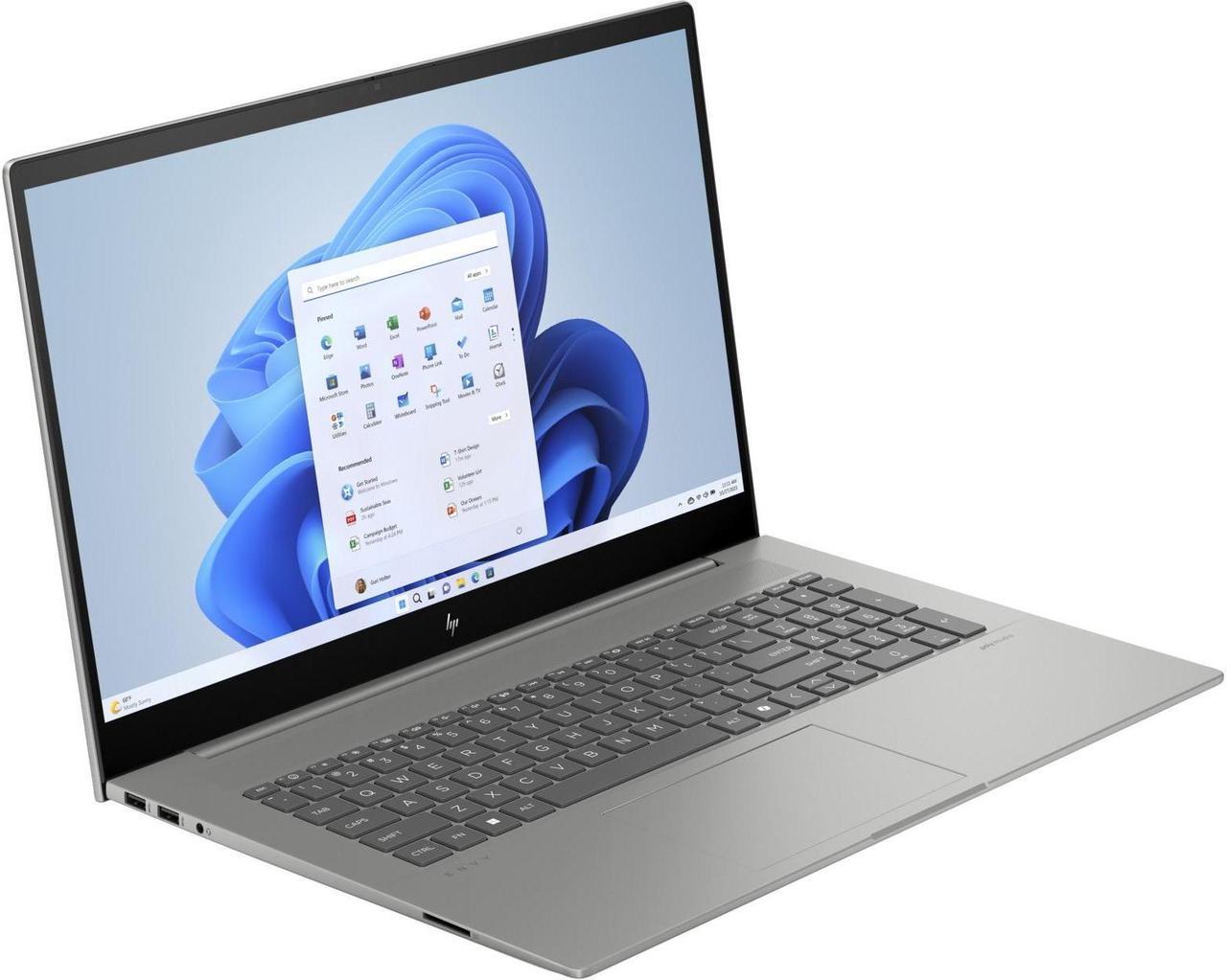 Alt view image 2 of 5 - HP Envy 17t-cw100 Home & Business Laptop (Intel Ultra 7-155H 16-Core, 17.3" 60 Hz Touch Full HD (1920x1080), Intel Arc, 32GB DDR5 5600MHz RAM, 1TB PCIe SSD, Backlit KB, Win 11 Pro) with USB-C Dock