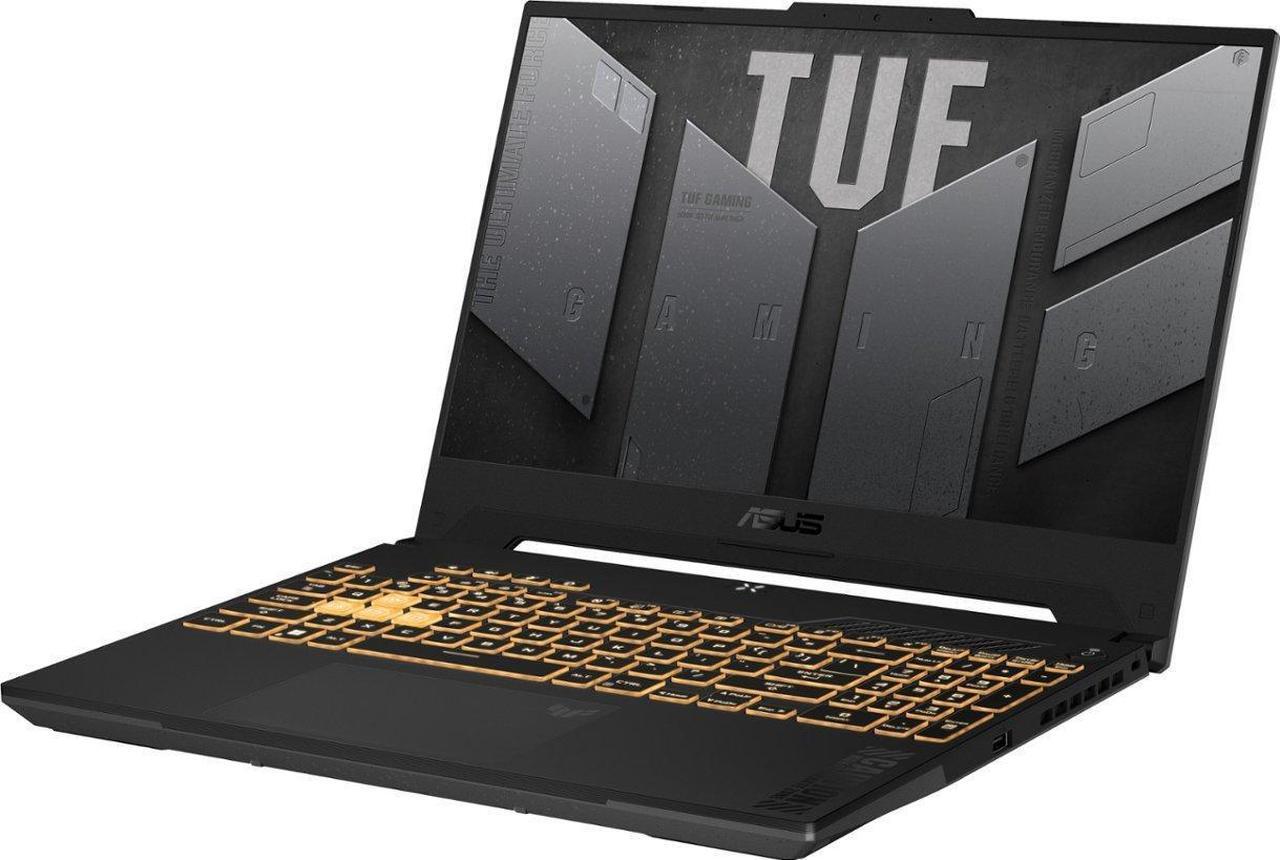 Alt view image 4 of 7 - ASUS TUF F15 Laptop (Intel i7-13620H 10-Core, 16GB DDR5 5200MHz RAM, 2TB PCIe SSD, GeForce RTX 4070, 15.6" 144 Hz Full HD (1920x1080), Wifi, Bluetooth, Backlit KB, Webcam, Win 11 Home) (Renewed)