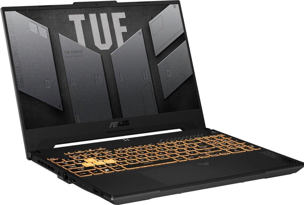 Alt view image 3 of 7 - ASUS TUF F15 Laptop (Intel i7-13620H 10-Core, 16GB DDR5 5200MHz RAM, 2TB PCIe SSD, GeForce RTX 4070, 15.6" 144 Hz Full HD (1920x1080), Wifi, Bluetooth, Backlit KB, Webcam, Win 11 Home) (Renewed)