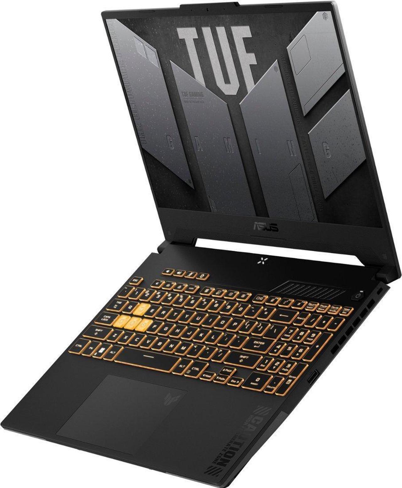 Alt view image 6 of 7 - ASUS TUF F15 Laptop (Intel i7-13620H 10-Core, 16GB DDR5 5200MHz RAM, 2TB PCIe SSD, GeForce RTX 4070, 15.6" 144 Hz Full HD (1920x1080), Wifi, Bluetooth, Backlit KB, Webcam, Win 11 Home) (Renewed)