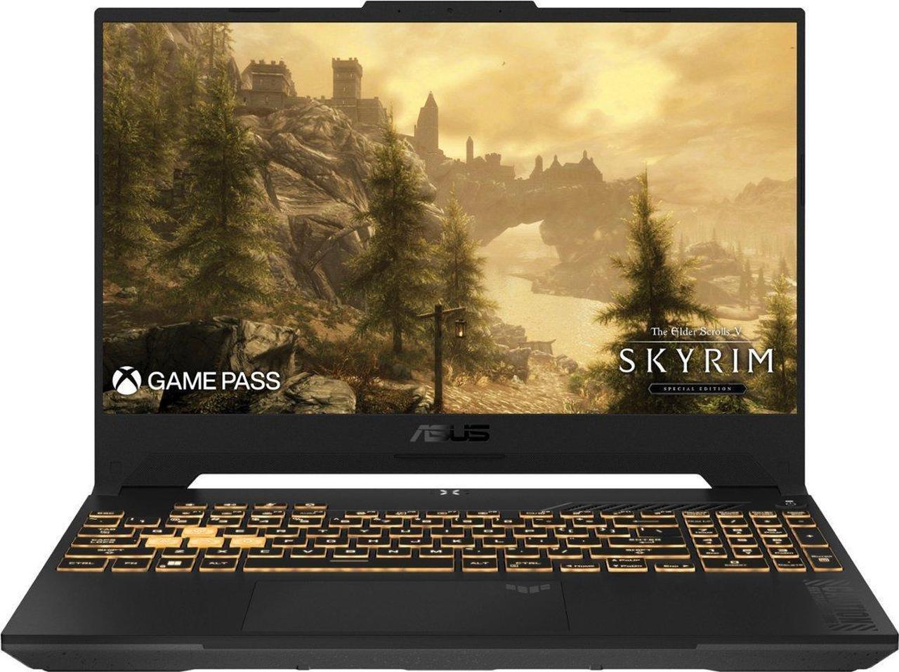Alt view image 2 of 7 - ASUS TUF F15 Laptop (Intel i7-13620H 10-Core, 16GB DDR5 5200MHz RAM, 2TB PCIe SSD, GeForce RTX 4070, 15.6" 144 Hz Full HD (1920x1080), Wifi, Bluetooth, Backlit KB, Webcam, Win 11 Home) (Renewed)