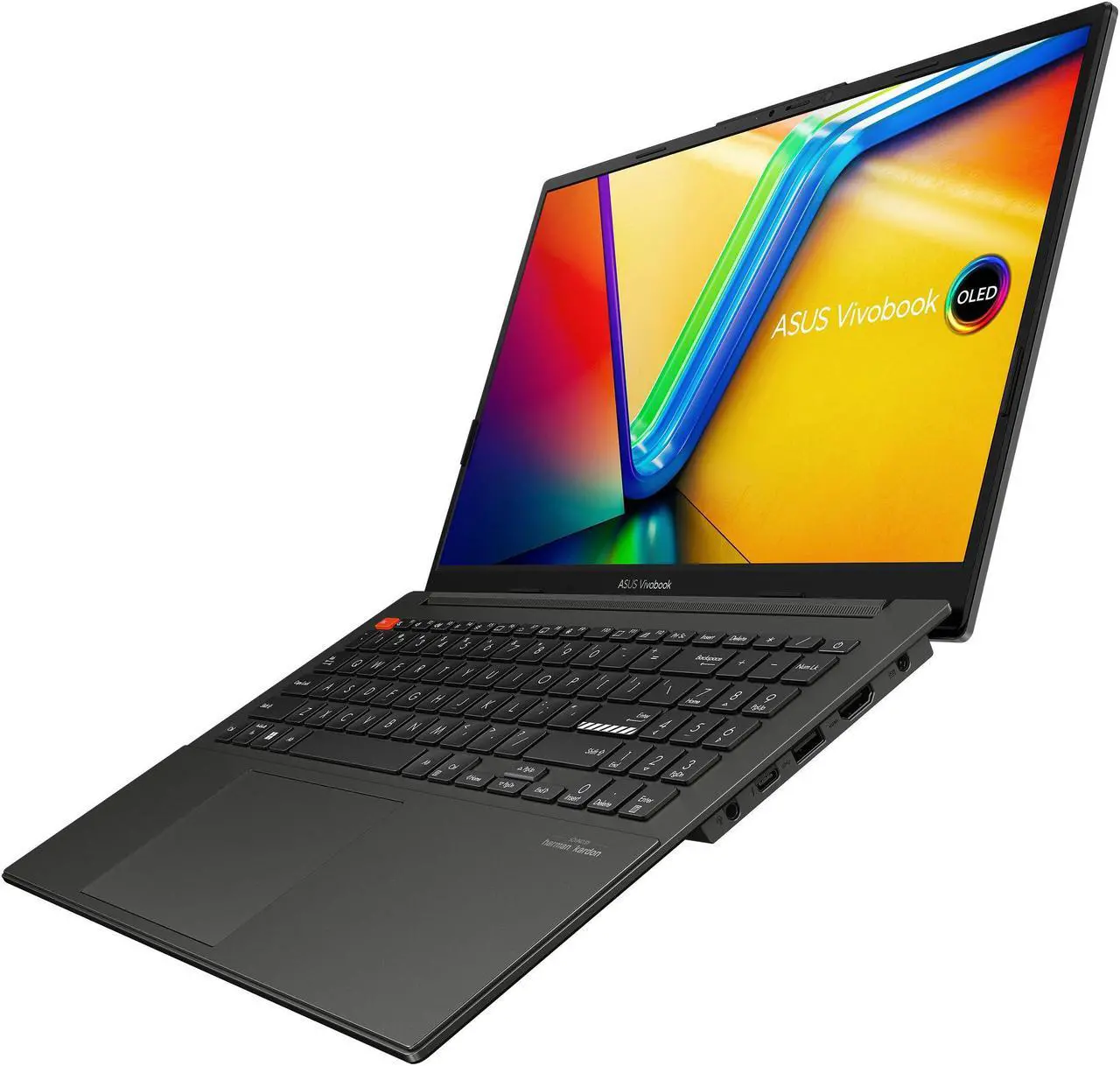 Alt view image 4 of 7 - ASUS Vivobook  Home & Business Laptop (Intel i9-13900H 14-Core, 15.6" 120 Hz 3K UHD (2880x1620), Intel Iris Xe, 16GB LPDDR5 4800MHz RAM, 4TB PCIe SSD, Backlit KB, Wifi, Win 11 Pro) with USB-C Dock
