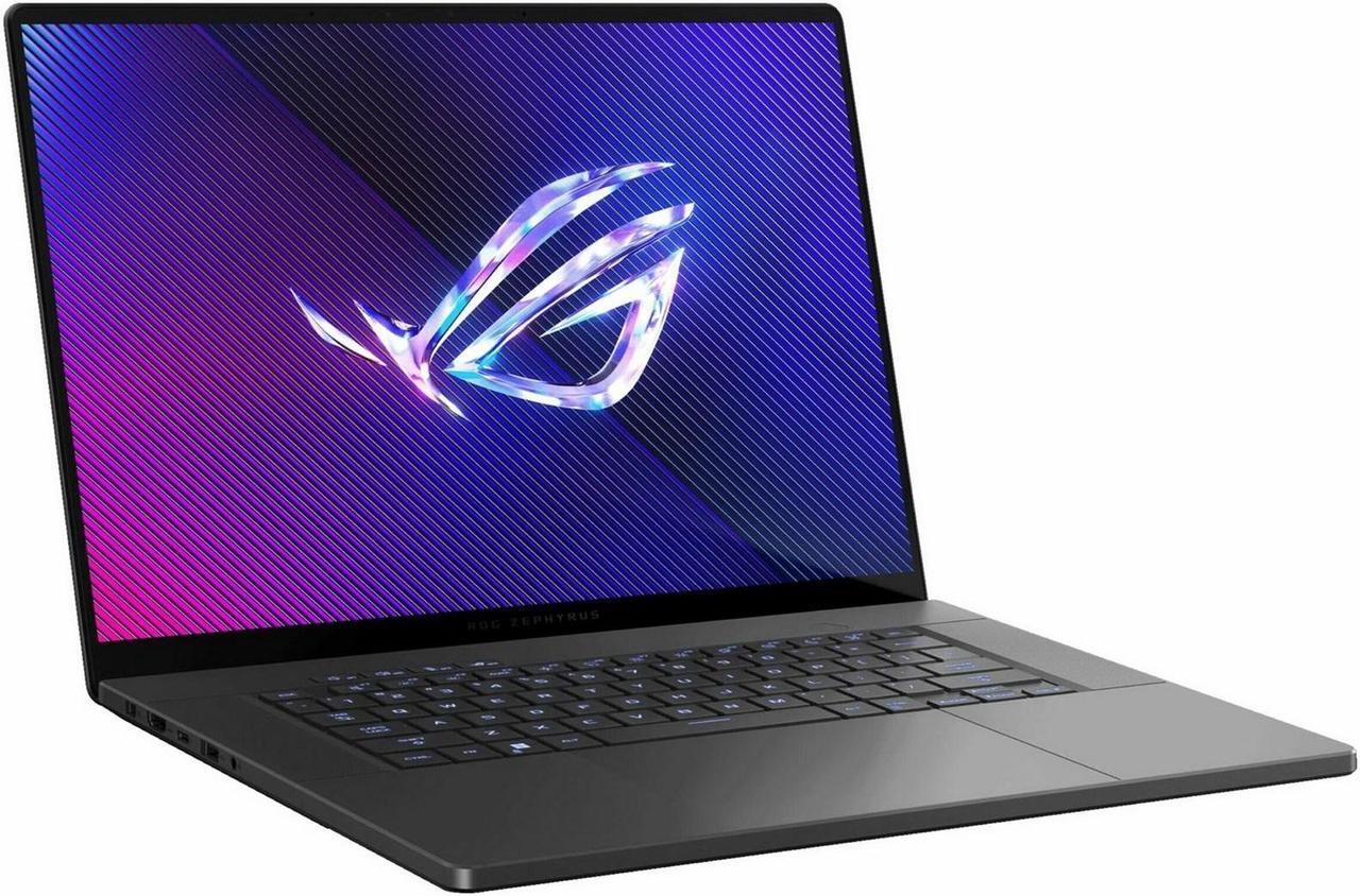 Alt view image 2 of 7 - ASUS ROG Zephyrus G16 Gaming Laptop 16.0" 240Hz OLED WQXGA Display (Intel Ultra 9-185H, GeForce RTX 4090 16GB, 32GB LPDDR5X, 2x1TB SSD R1  (1TB), RGB KB, Thunderbolt 4, WiFi 6E, Win 11 Home) (Renewed)