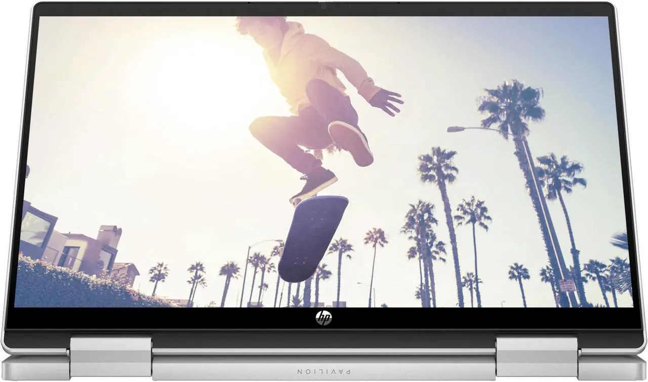 Alt view image 6 of 7 - HP Pavilion x360 School & Business 2-in-1 Laptop (Intel i5-1335U 10-Core, 14.0" 60 Hz Touch Full HD (1920x1080), Intel Iris Xe, 8GB RAM, 256GB PCIe SSD, Win 10 Pro) with Premium Backpack